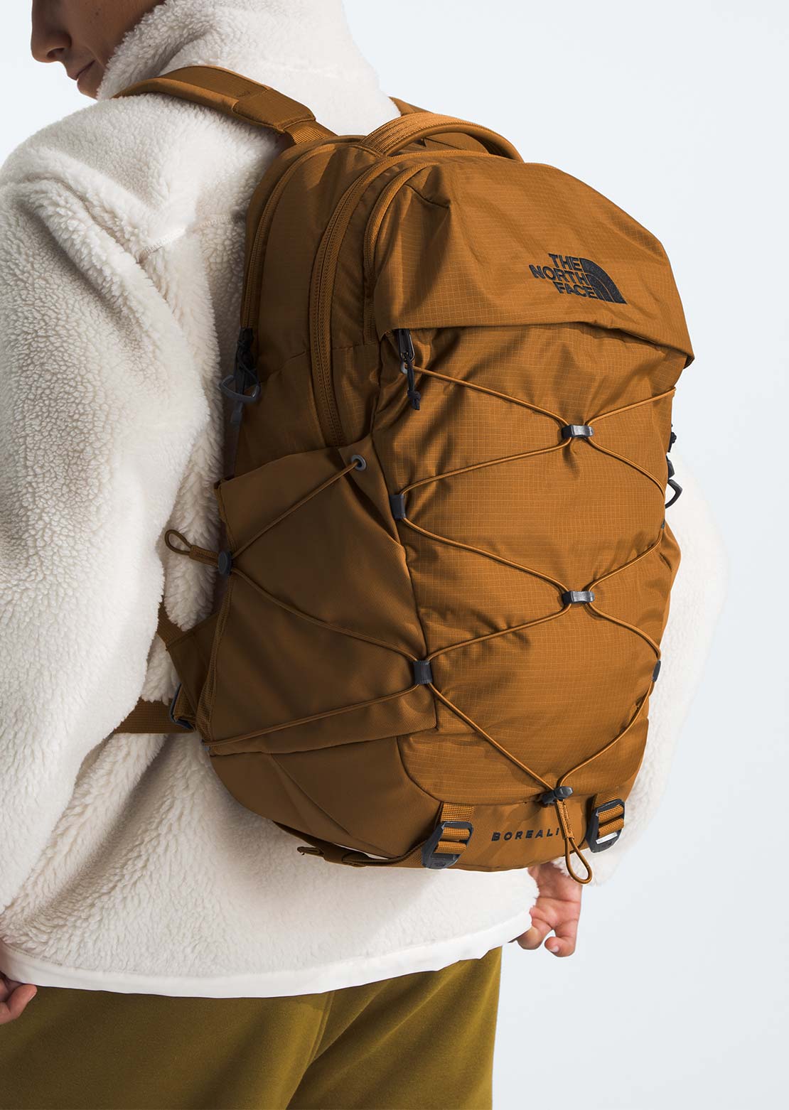 The North Face Unisex Borealis Backpack Timber Tan/TNF Black