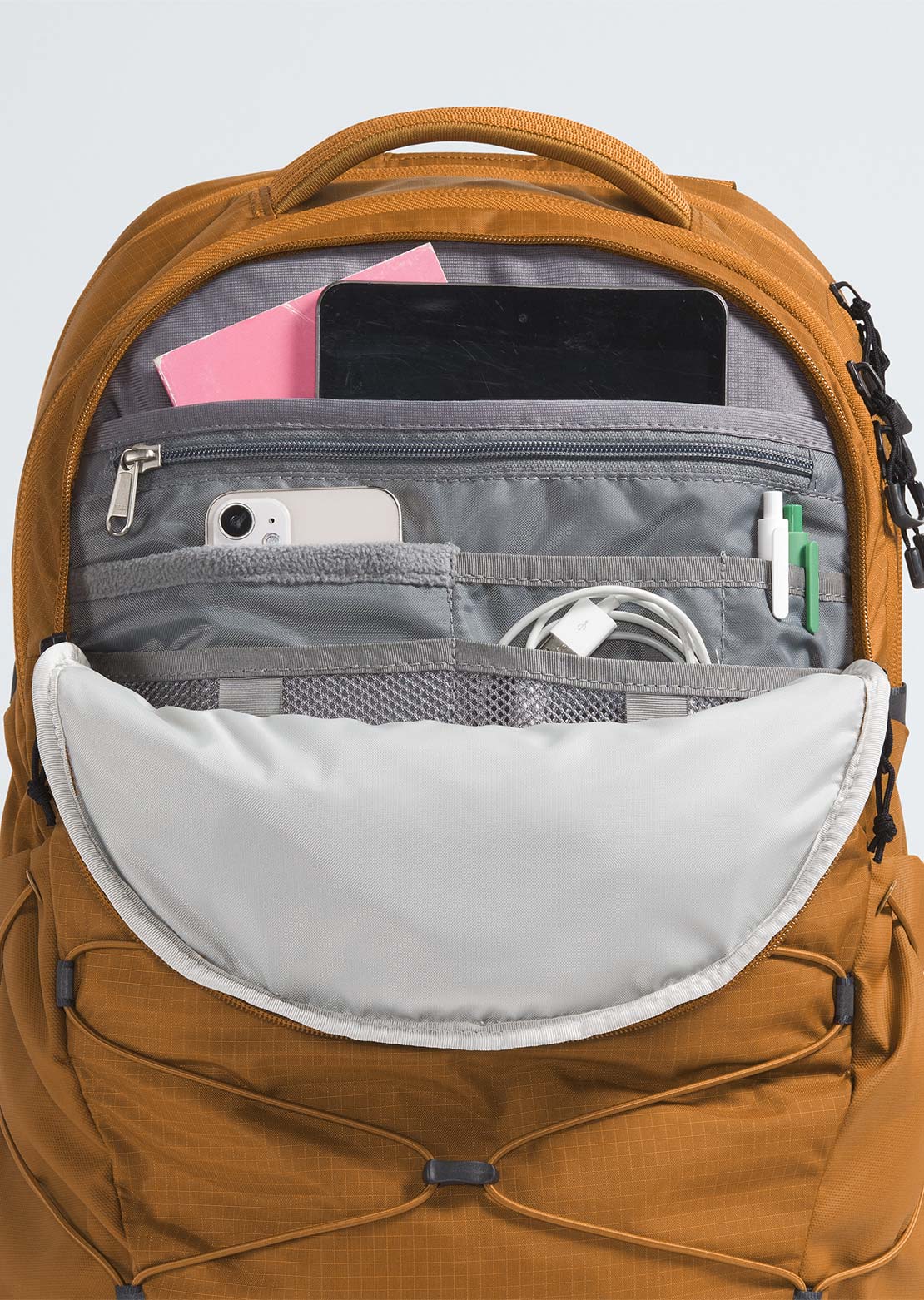 The North Face Unisex Borealis Backpack Timber Tan/TNF Black