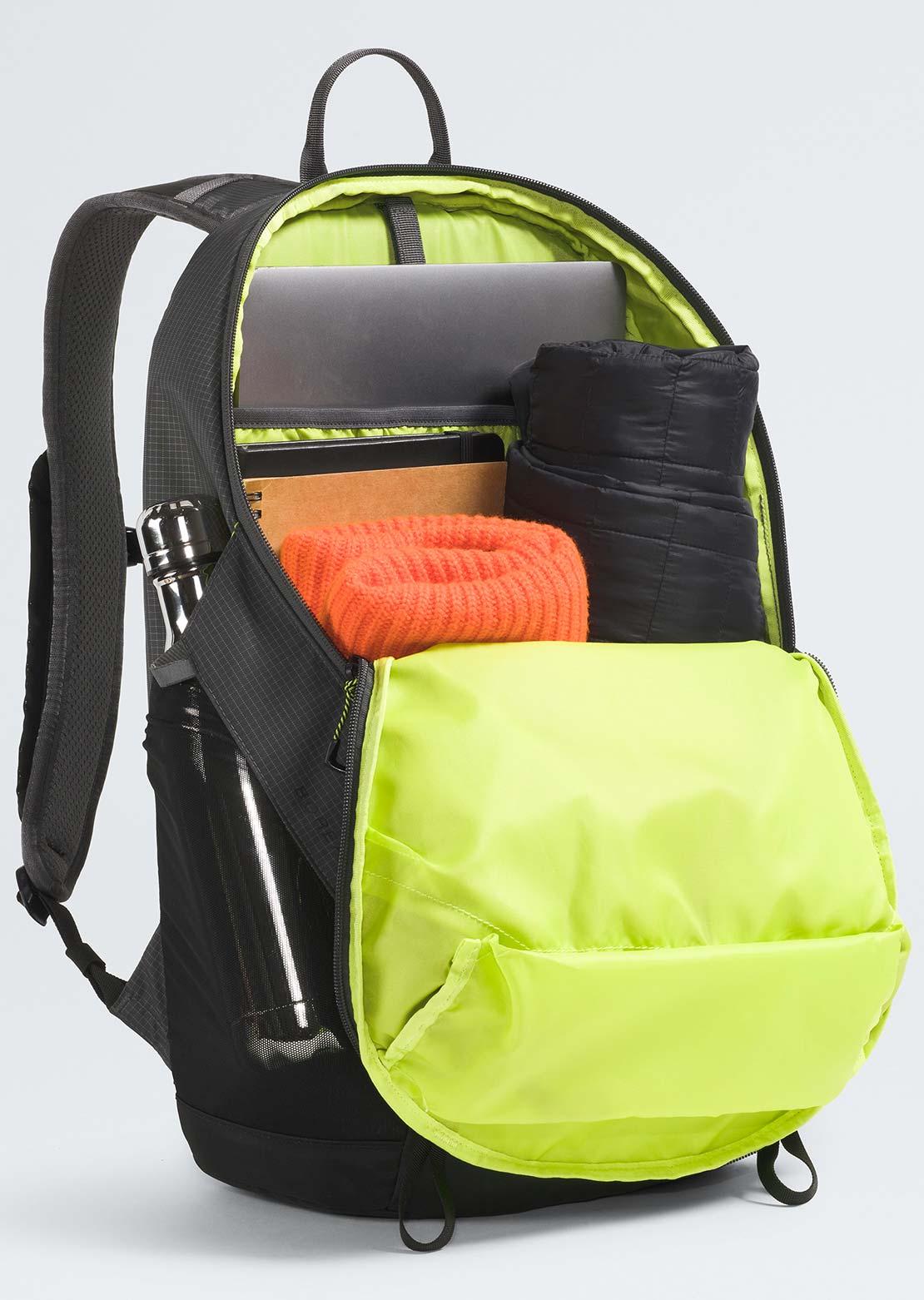 The North Face Unisex Borealis Trail Backpack Anthracite Grey/Fizz Lime