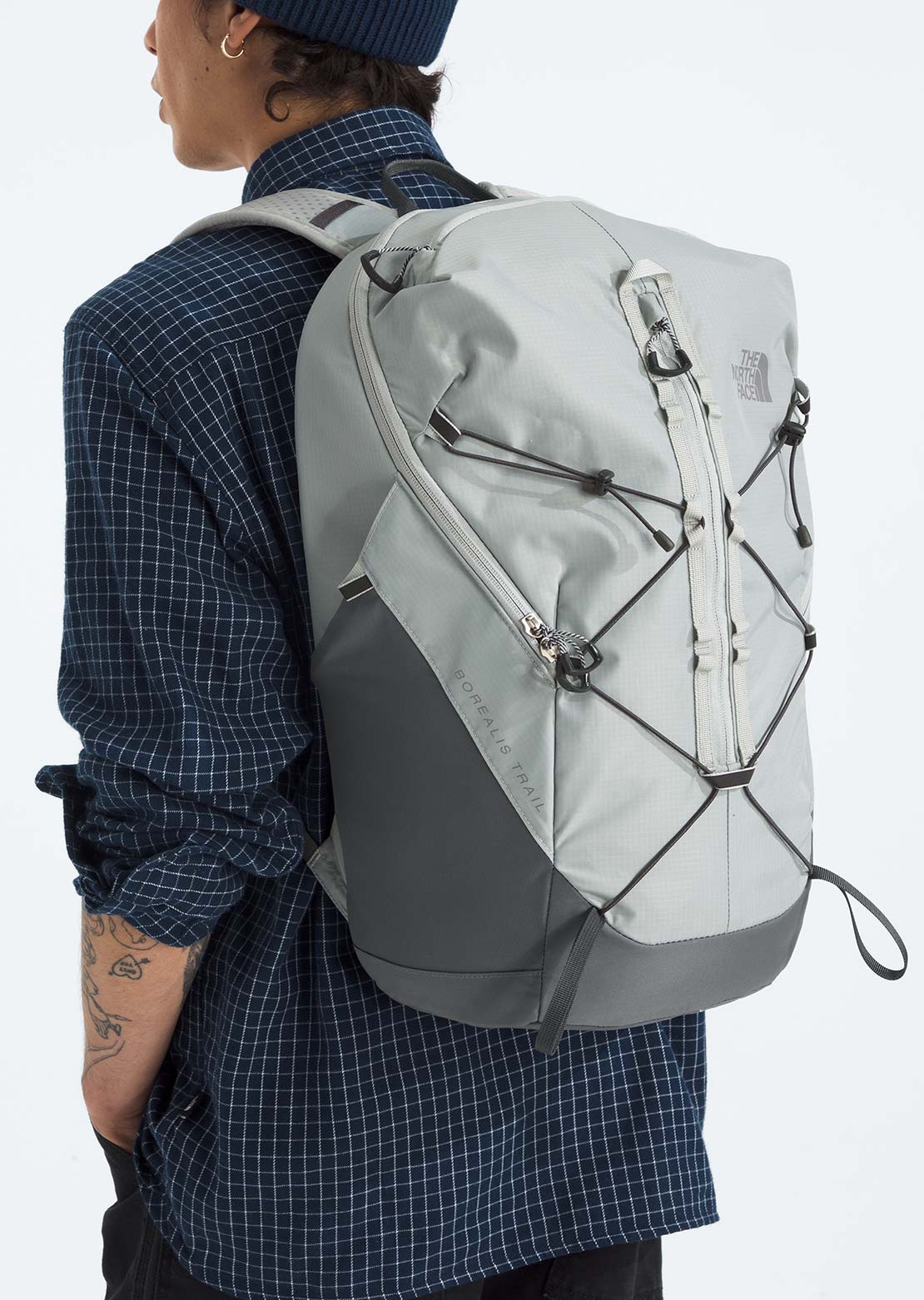 The North Face Unisex Borealis Trail Backpack High Rise Grey/Smoked Pearl