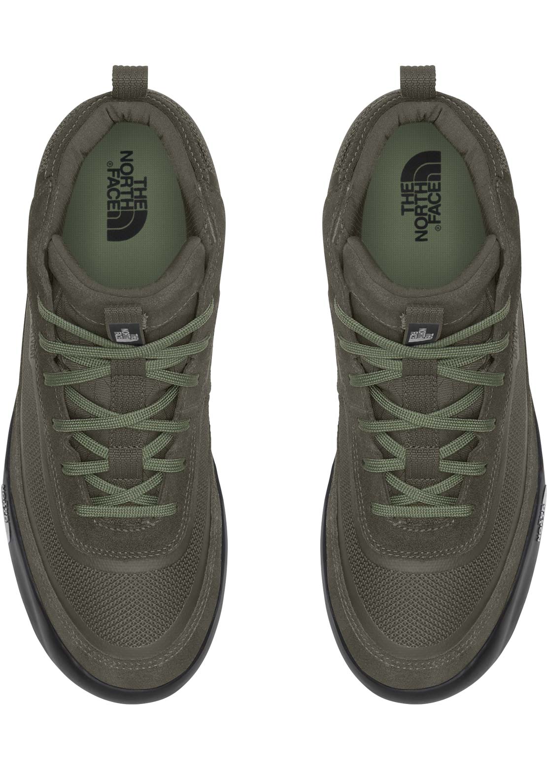 The North Face Unisex Clyffe Mid Insulated Waterproof Boots New Taupe Green/Bark Mist