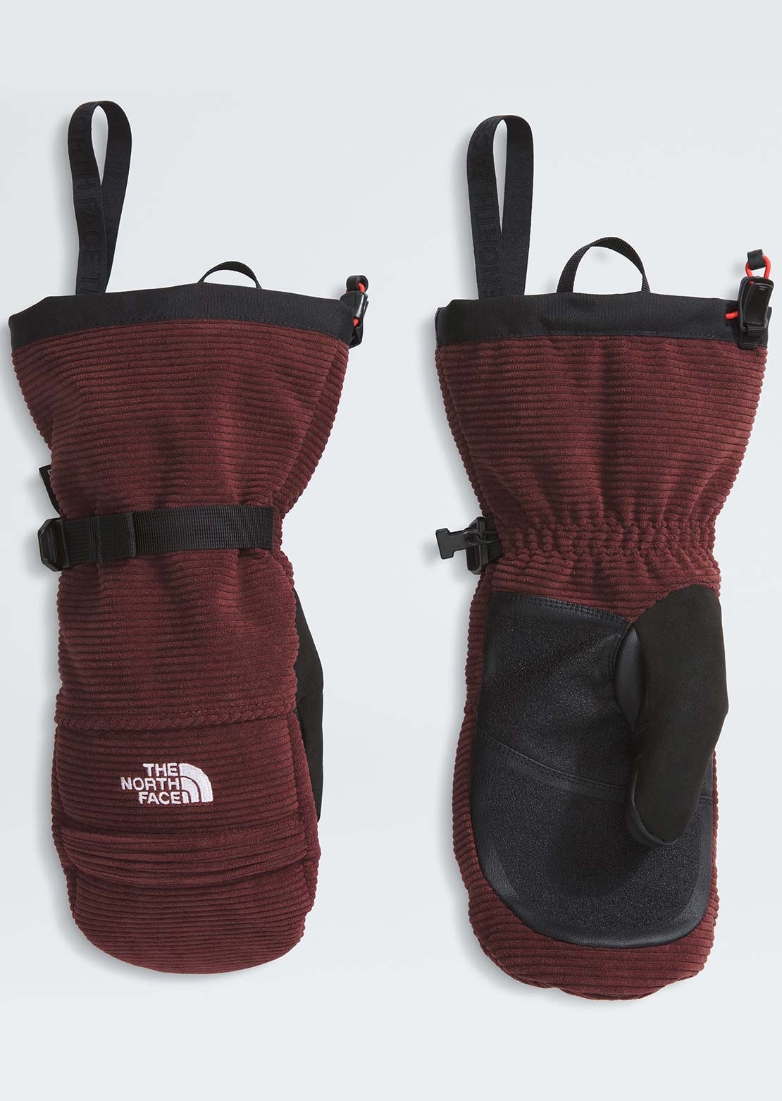 The North Face Unisex Corduroy Montana Ski Mitts Sumac