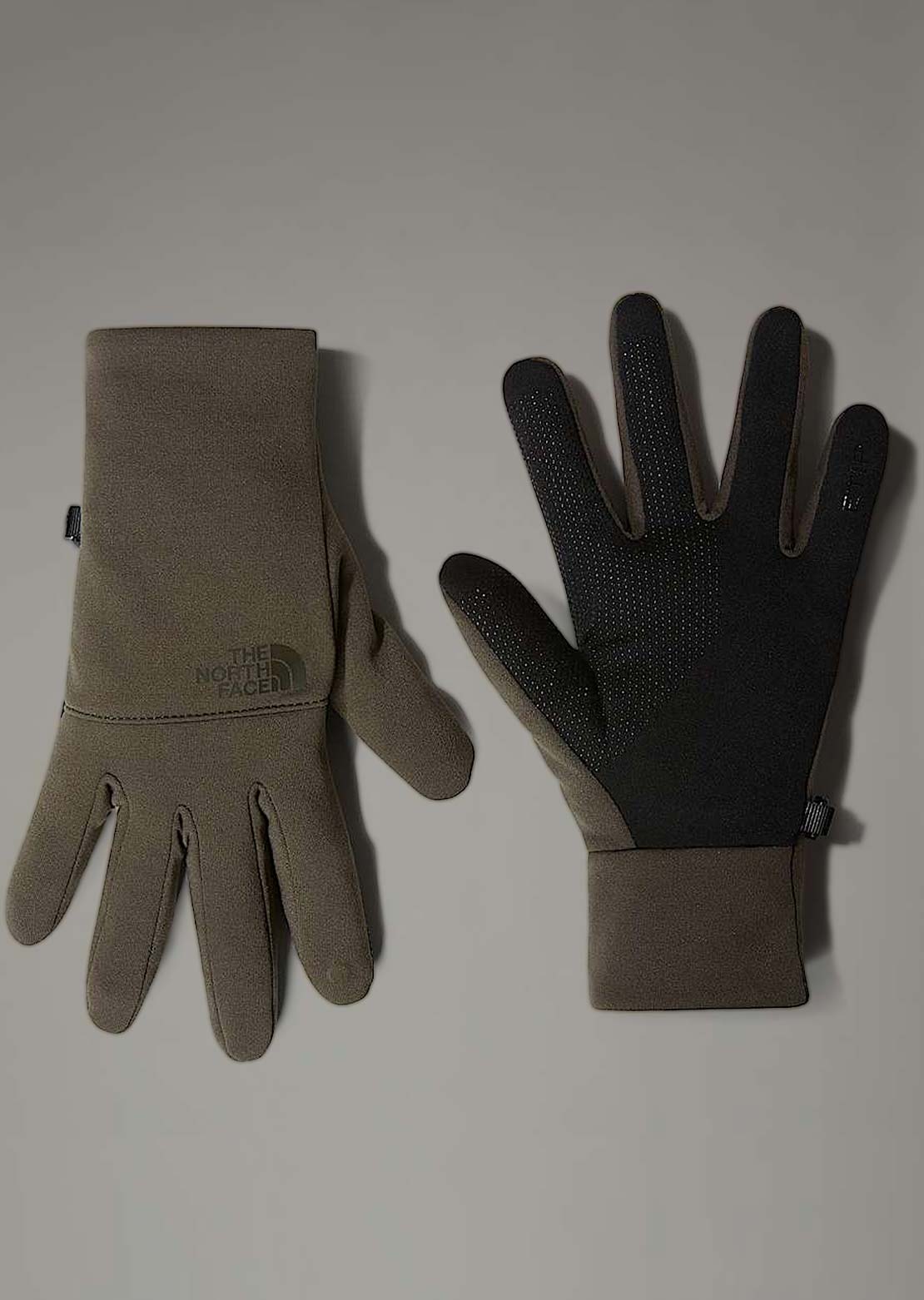 The North Face Unisex Etip Recycled Gloves New Taupe Green