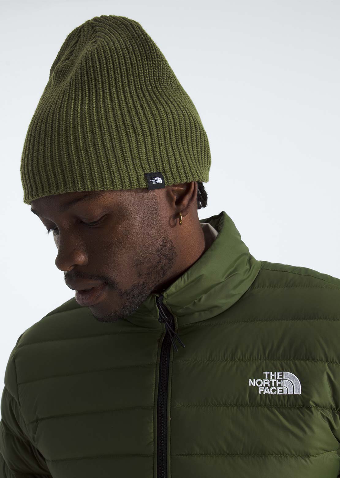 The North Face Unisex Fisherman Beanie Woodland Green