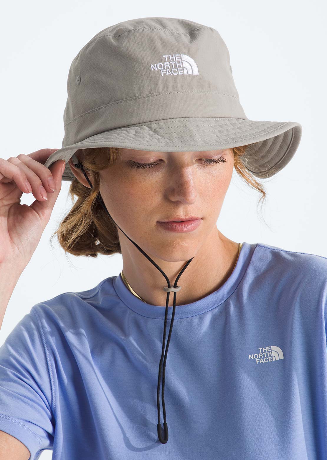 The North Face Unisex Horizon Bucket Hat Stone Slab