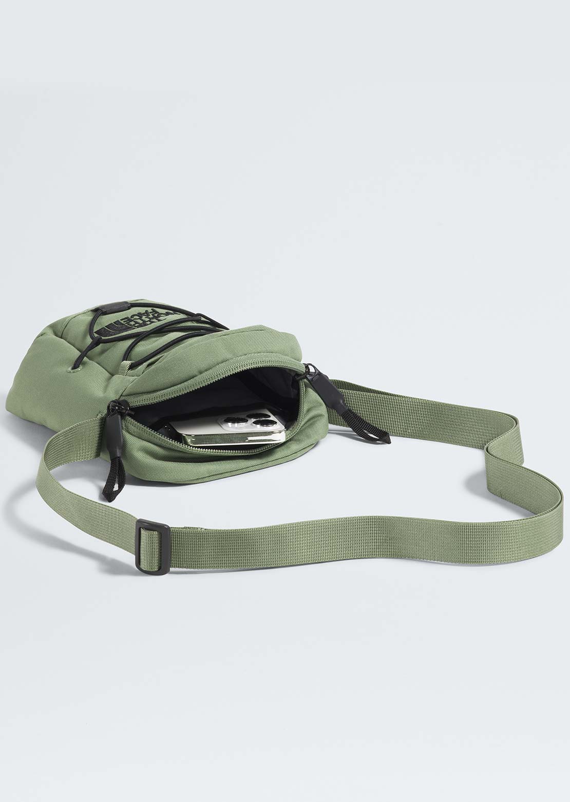 The North Face Unisex Jester Crossbody Bag Bark Mist/TNF Black