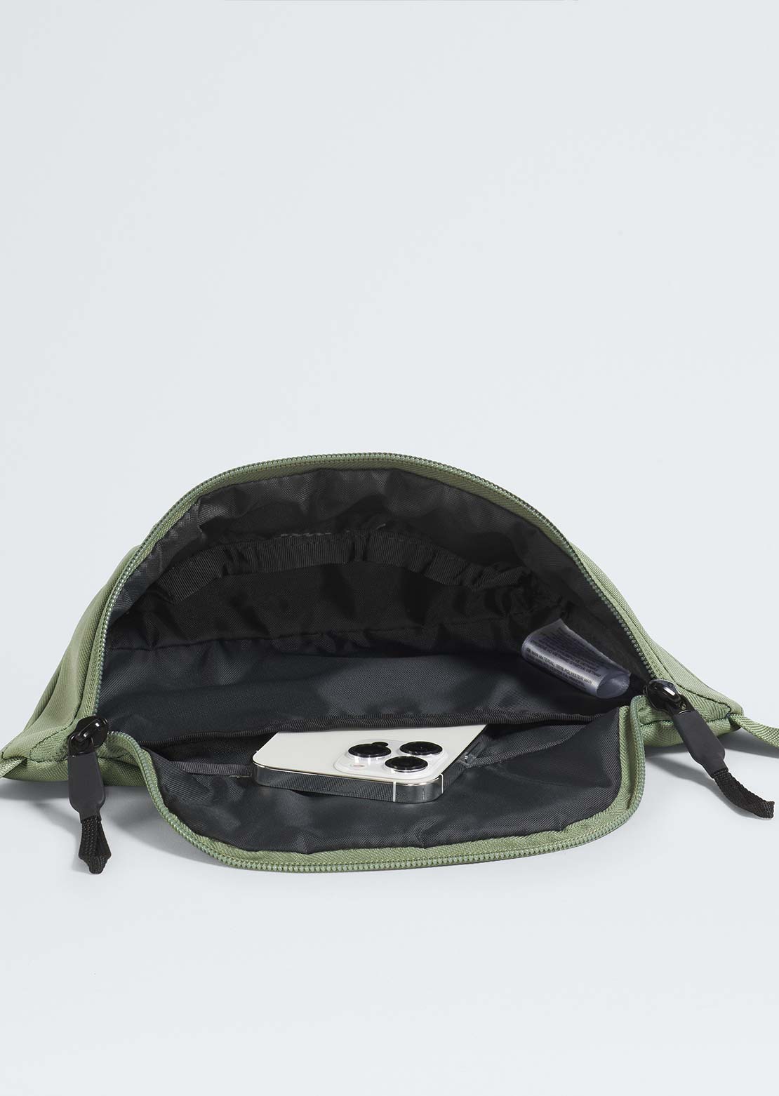 The North Face Unisex Jester Lumbar Waist Pack Bark Mist/TNF Black