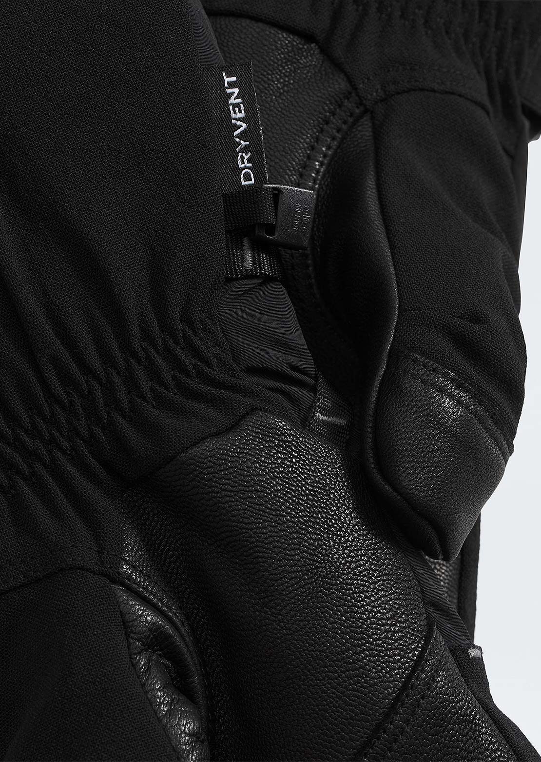 The North Face Unisex Montana Leather Waterproof Gloves TNF Black/TNF Black Heather