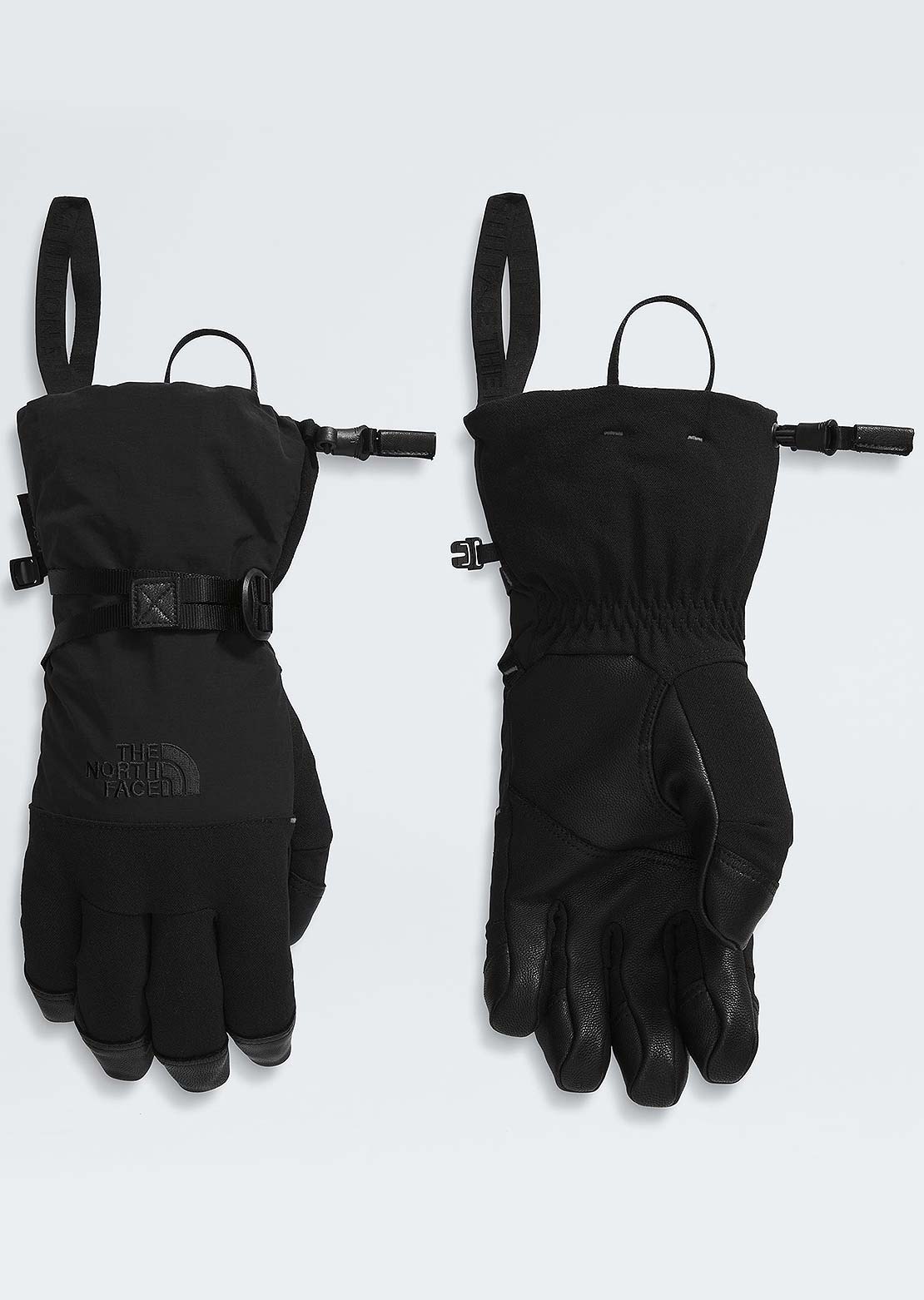 The North Face Unisex Montana Leather Waterproof Gloves TNF Black/TNF Black Heather