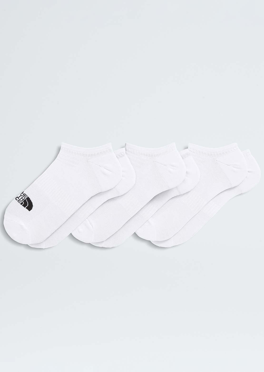 The North Face Unisex Multisport Invisible Socks - 3 Pack TNF White
