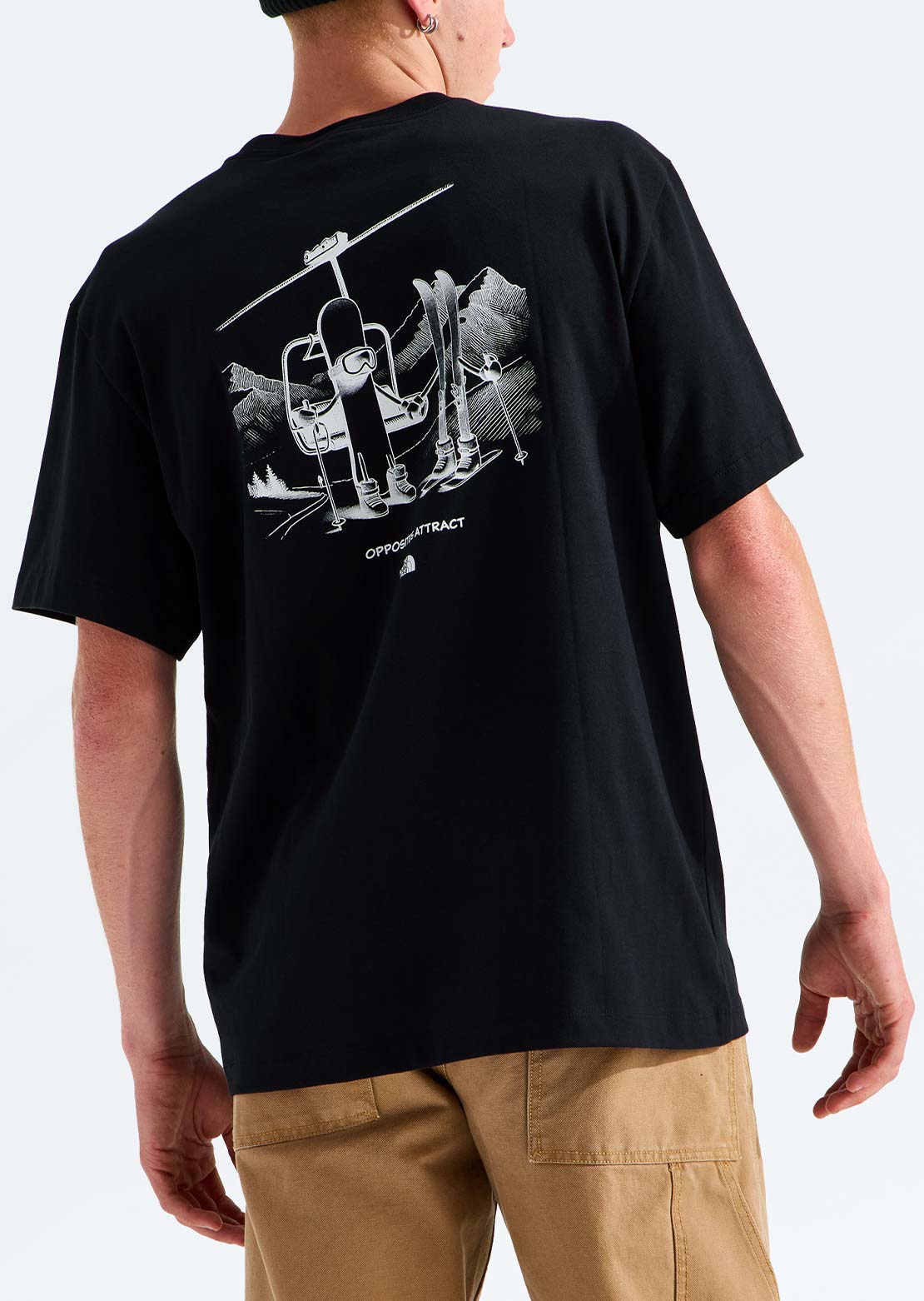 The North Face Unisexe Opposites Attract Relaxed Graphic T-Shirt