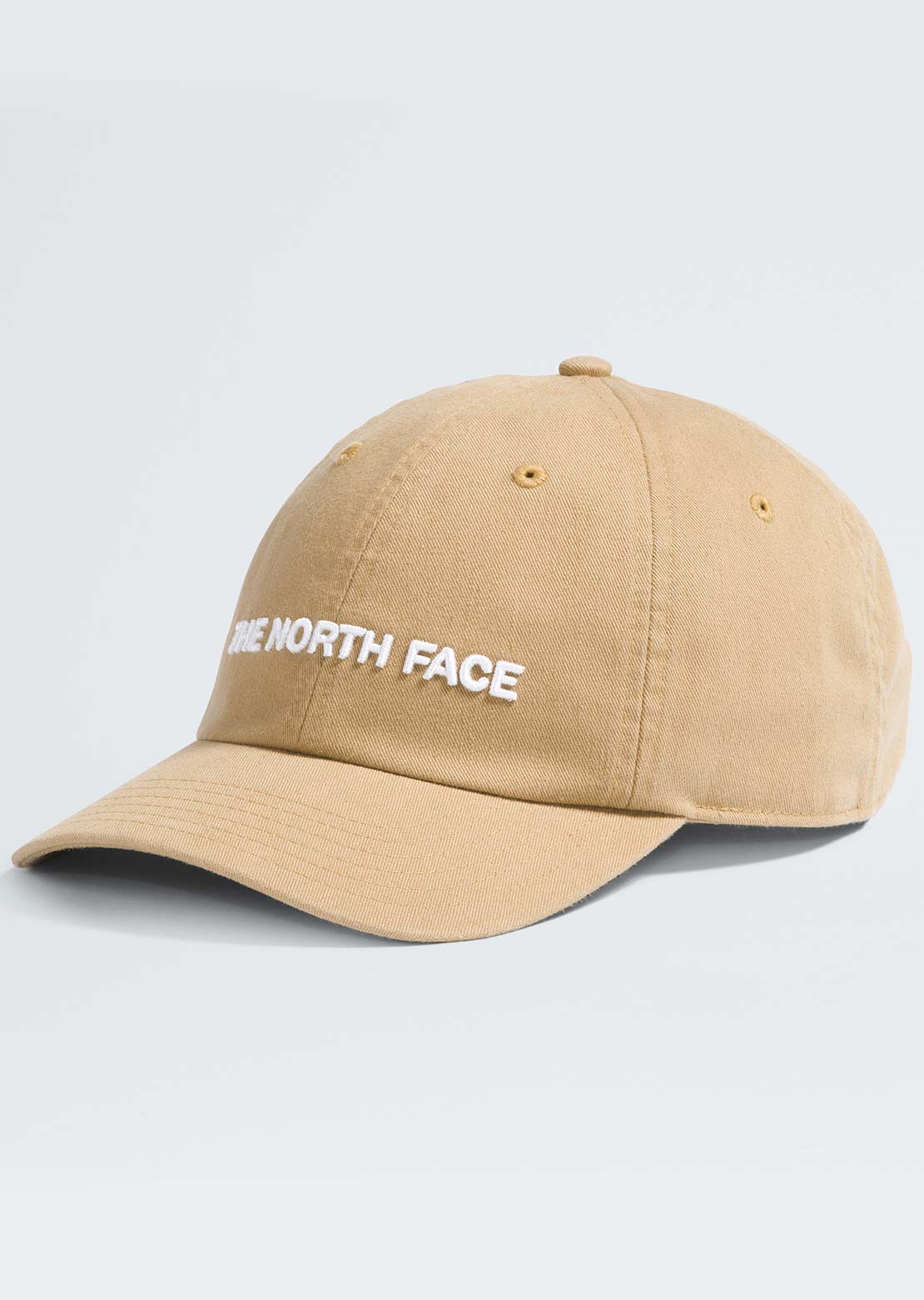 The North Face Unisex Roomy Norm Cap Washed Khaki Stone/Horizontal Logo