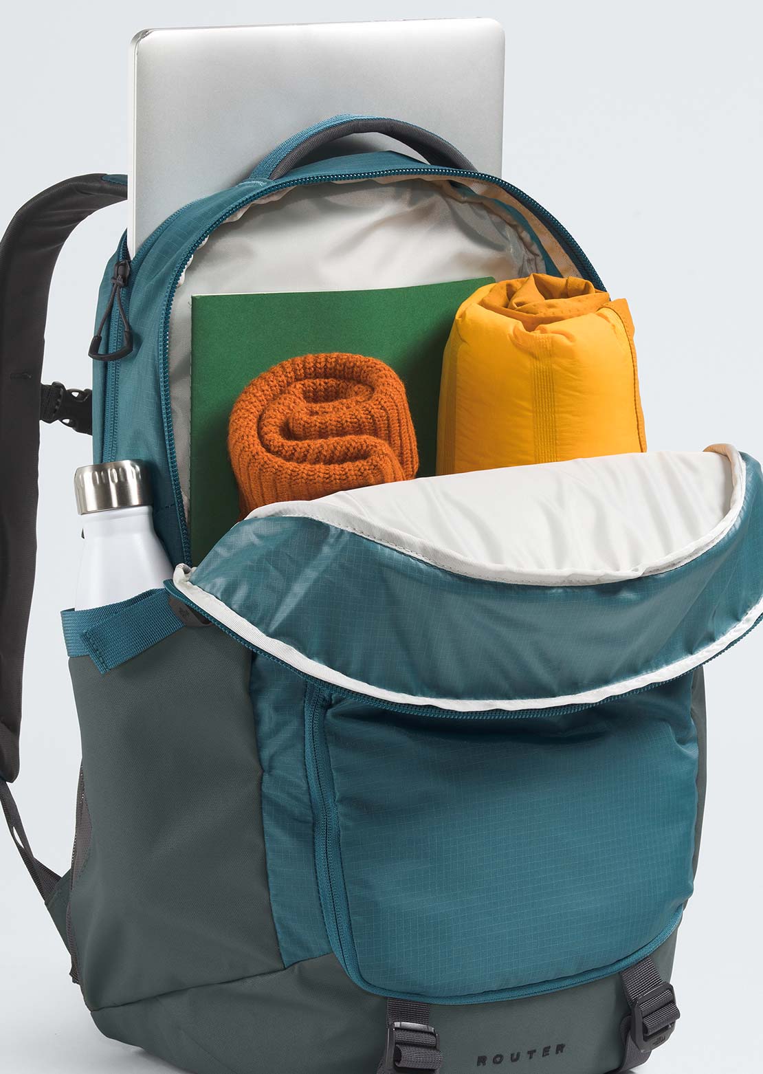 The North Face Unisex Router Backpack Space/Anthracite Grey