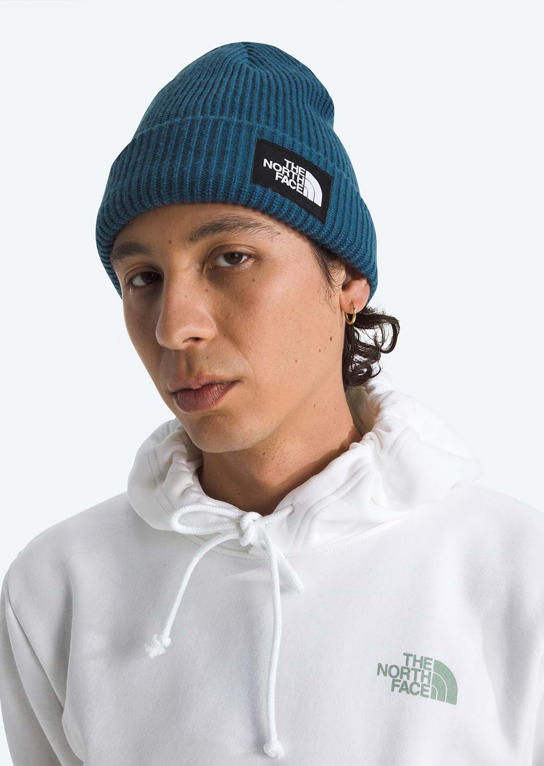 The North Face Unisex Salty Lined Beanie Bark Shady Blue