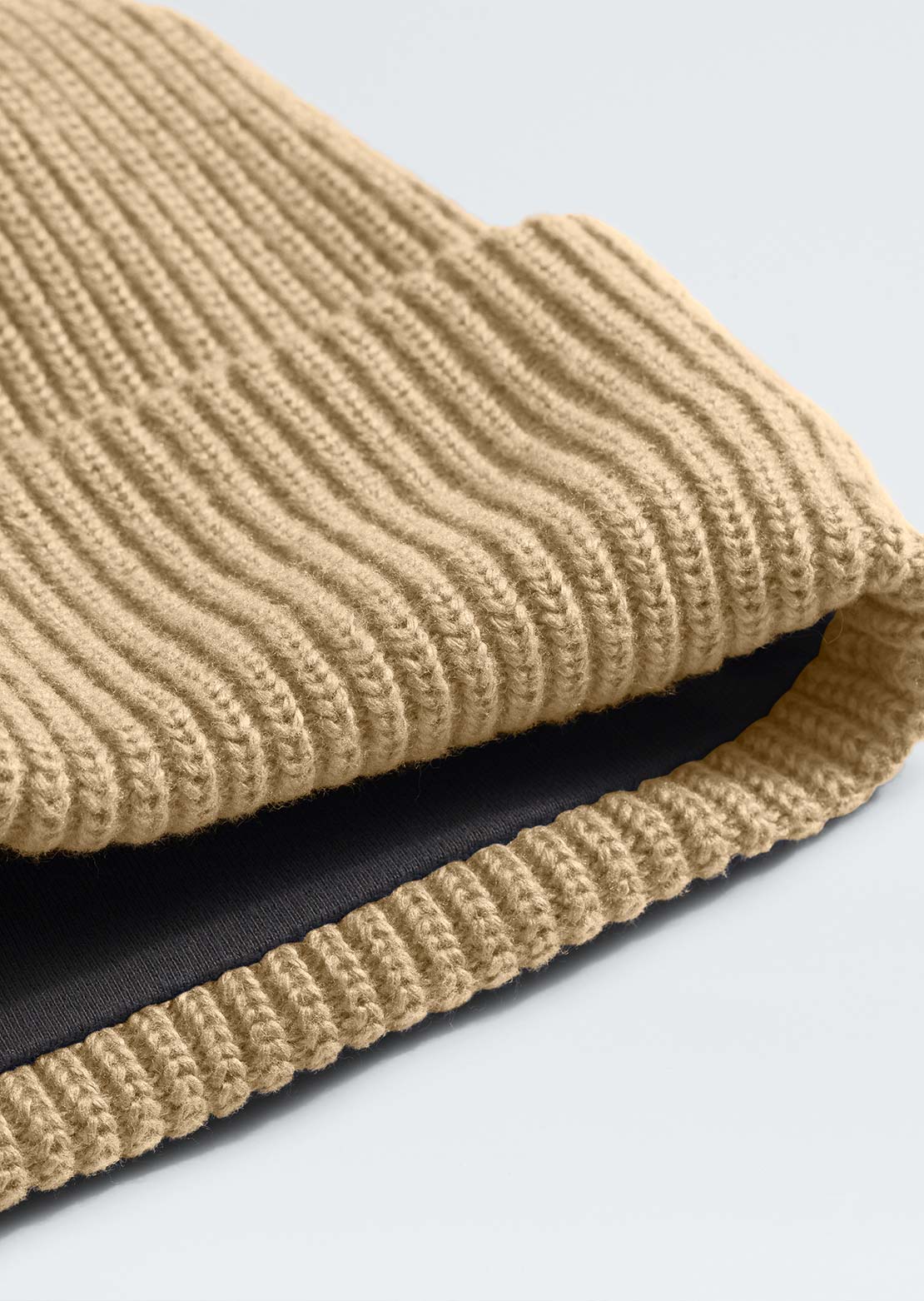 The North Face Unisex Salty Lined Beanie Khaki Stone