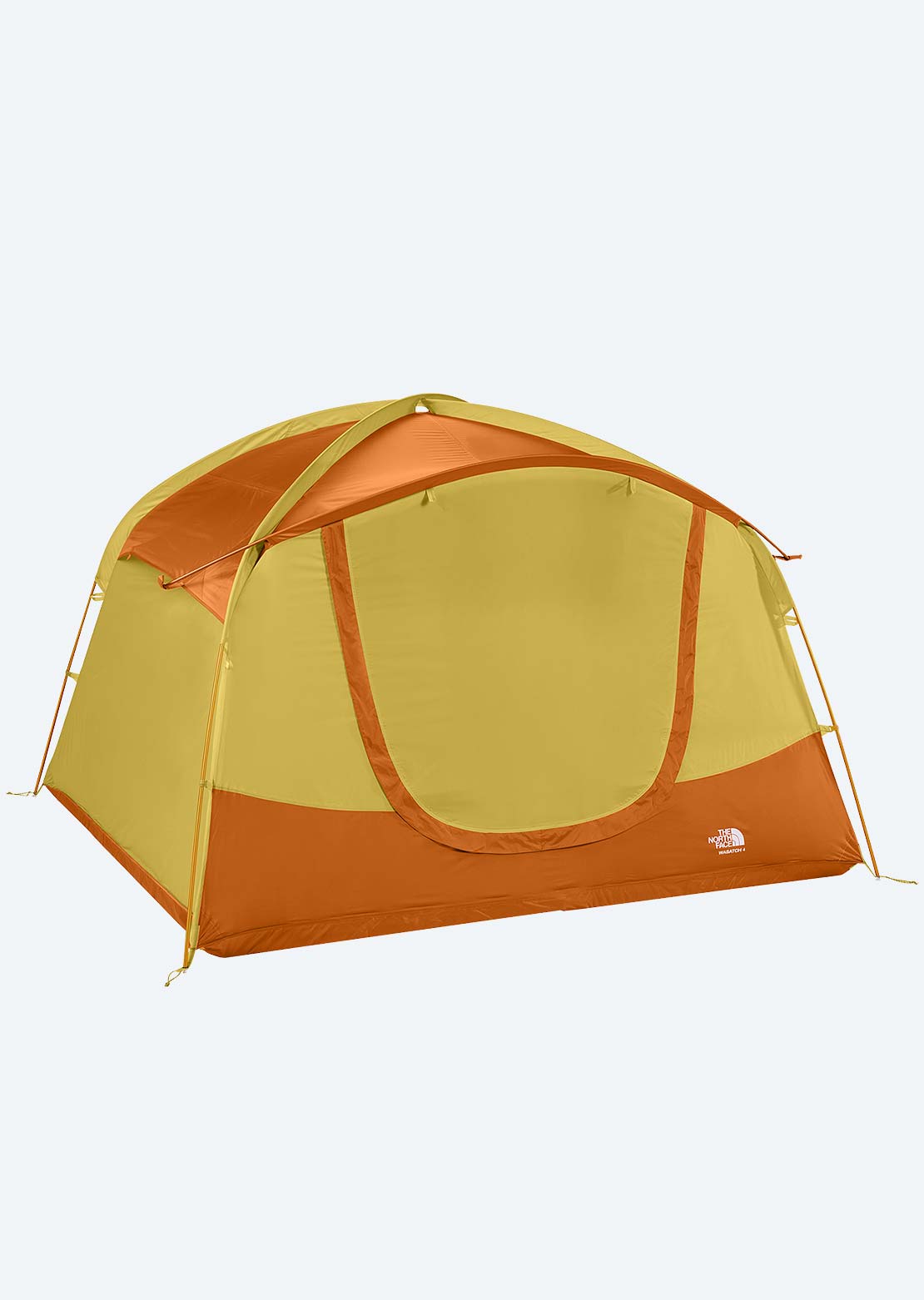 The North Face Unisex Sequoia 4 Tent Yellow Silt/Desert Rust