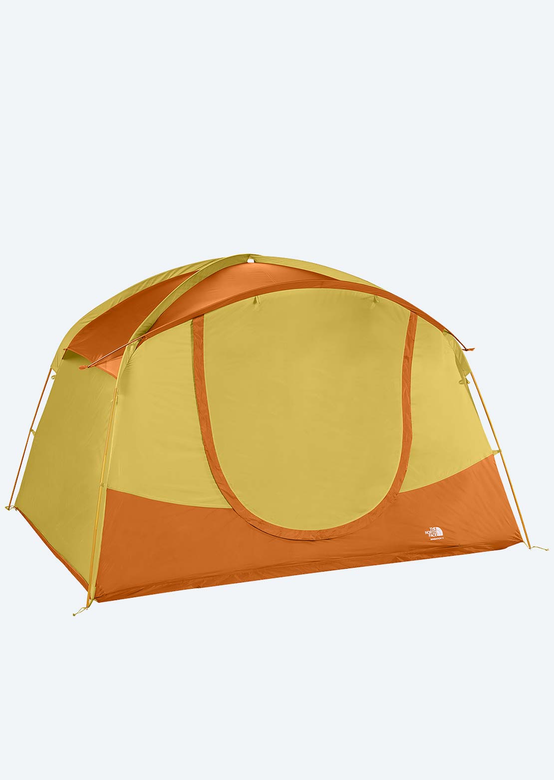 The North Face Unisex Sequoia 6 Tent Yellow Silt/Desert Rust