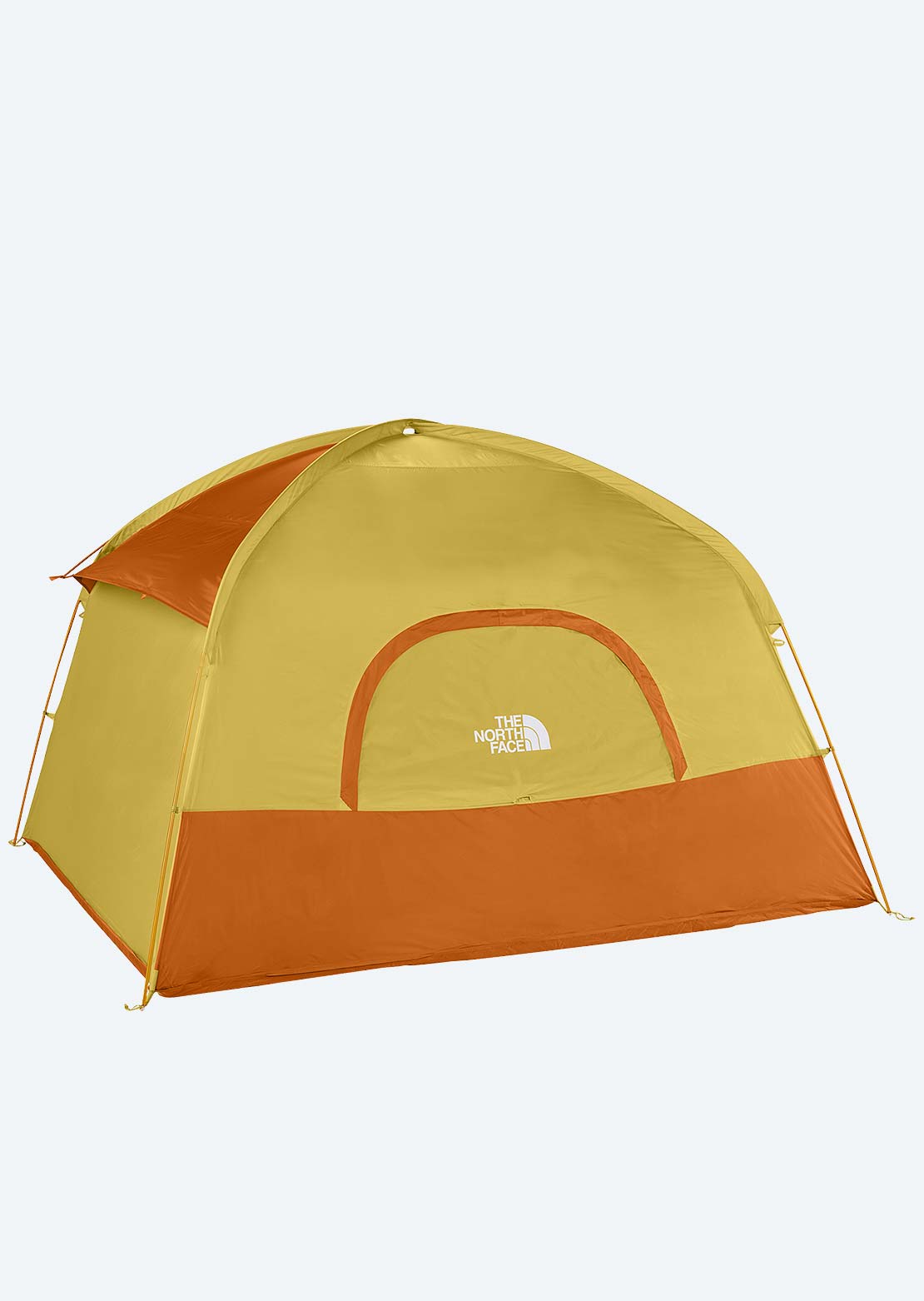 The North Face Unisex Sequoia 6 Tent Yellow Silt/Desert Rust
