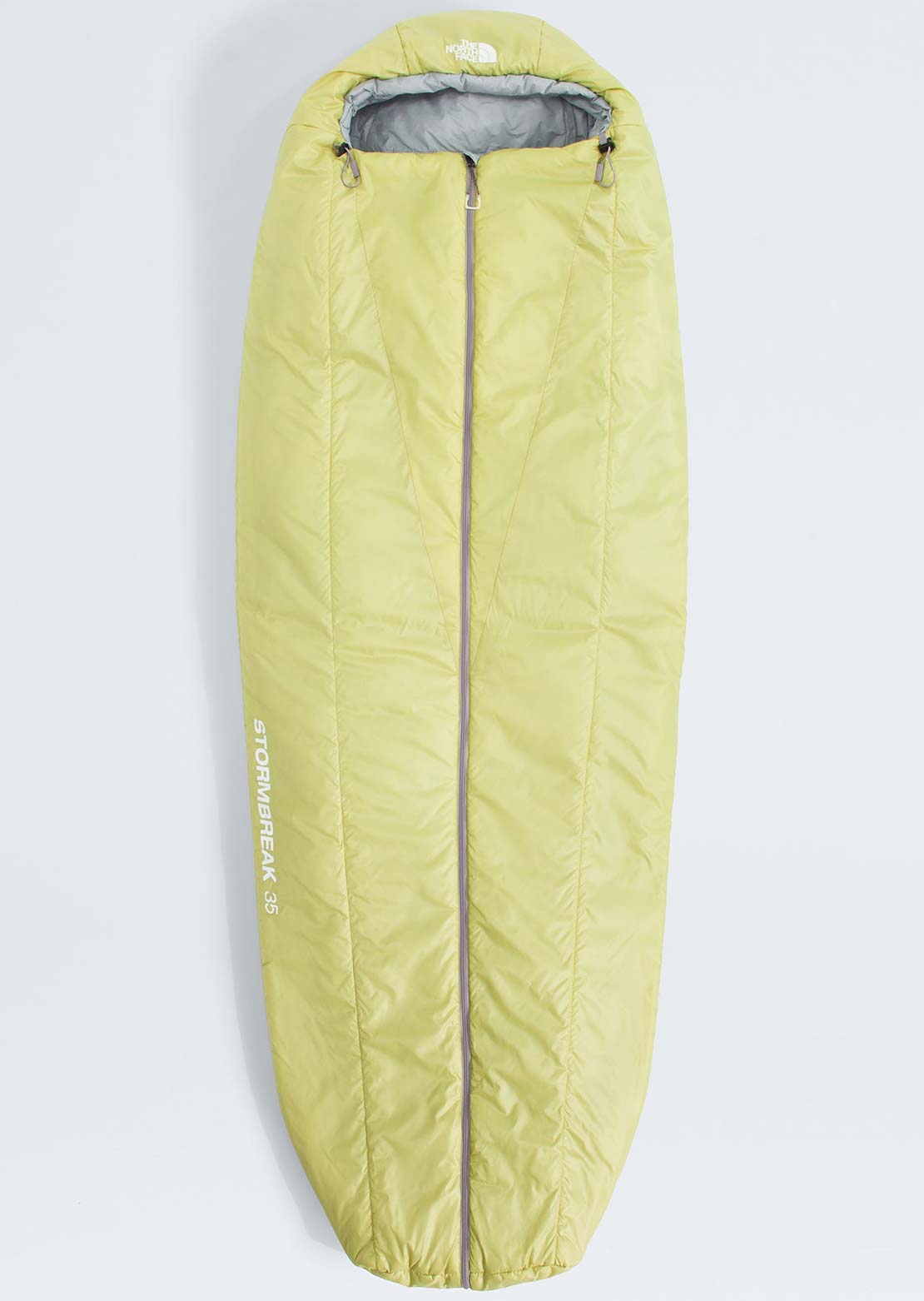 The North Face Unisex Stormbreak 35F Sleeping Bag Pear/Frost Grey