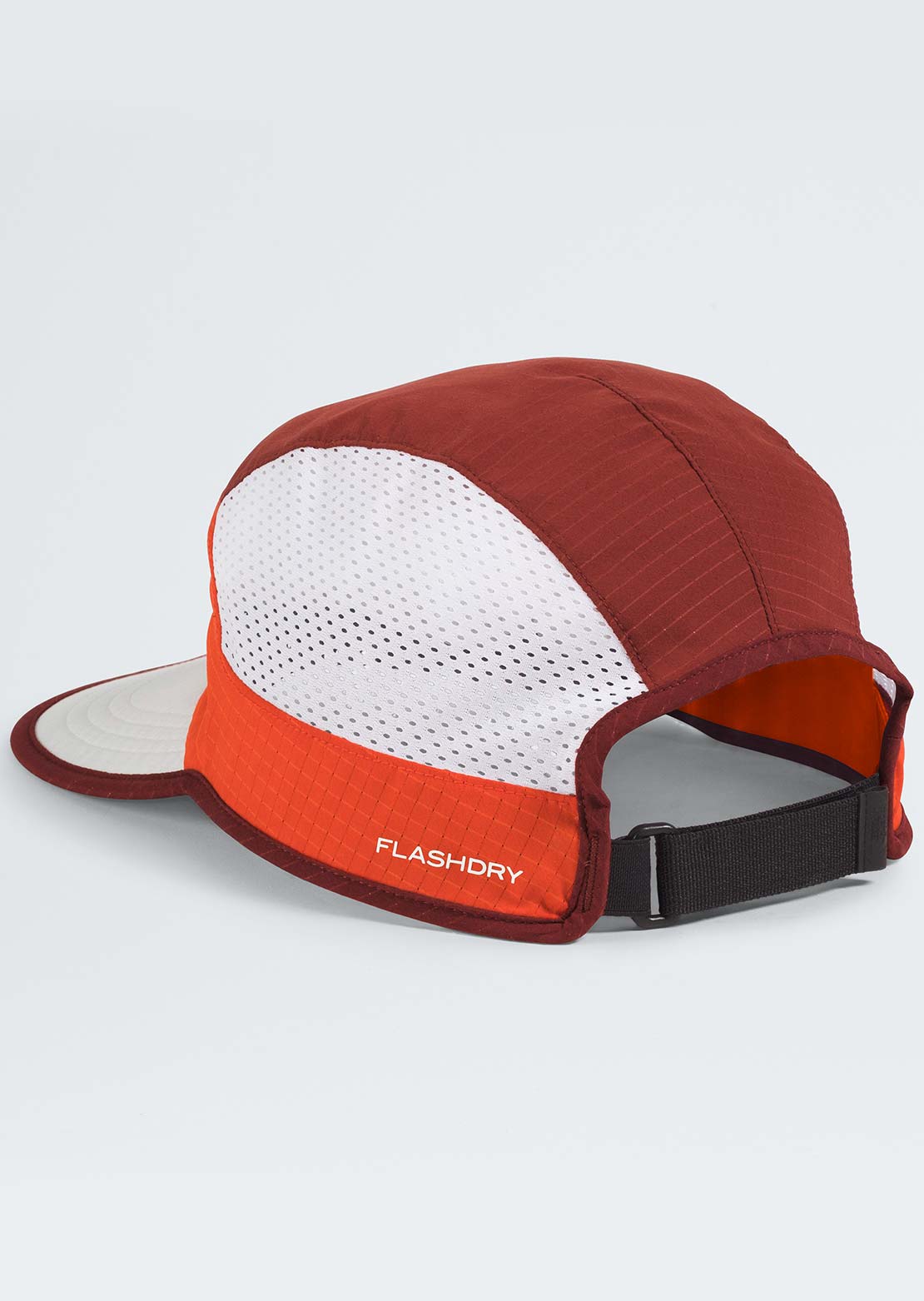 The North Face Unisex Summer LT Run Cap Iron Clay/Pearl Stone/Lava Red