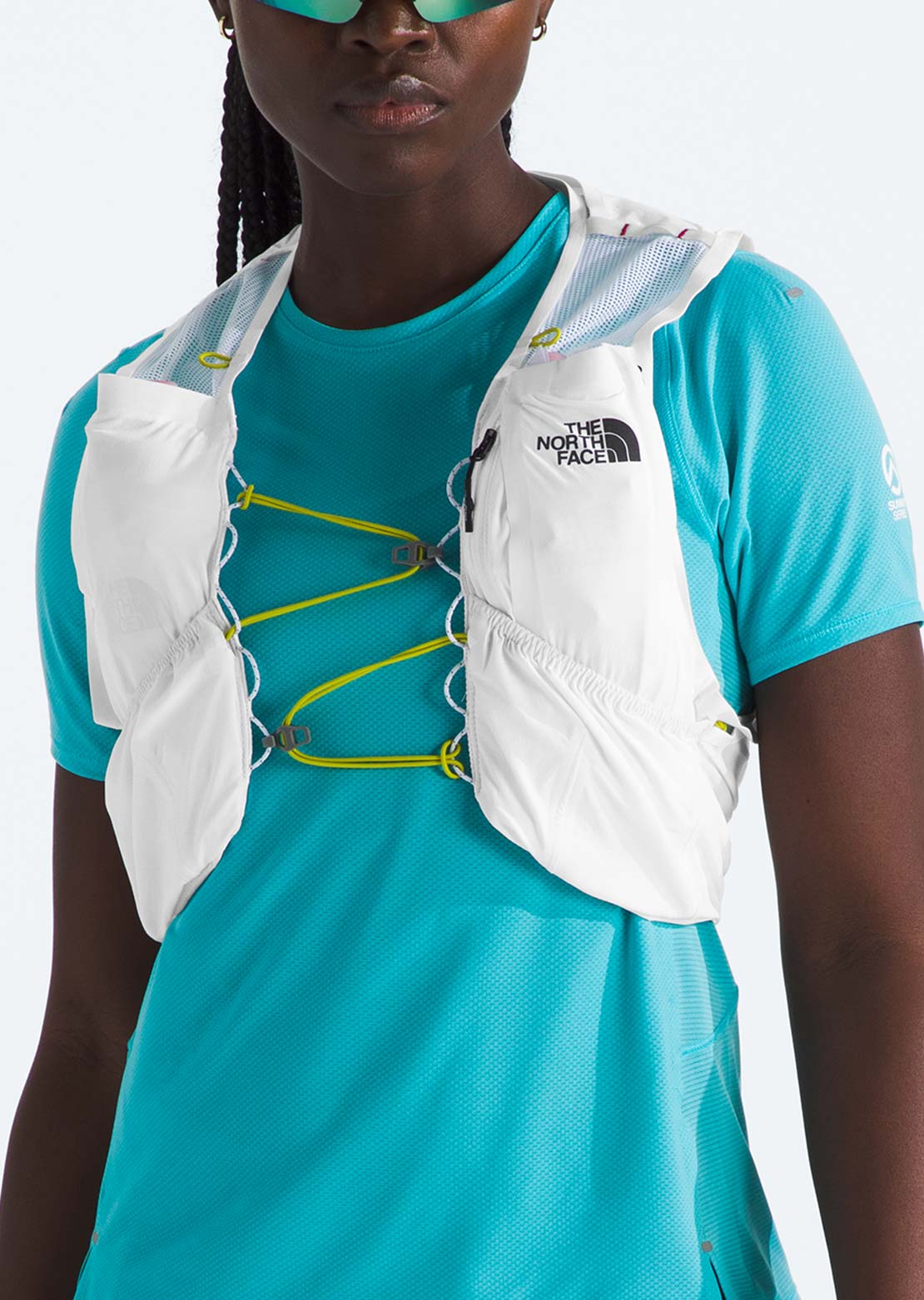 The North Face Unisex Summit Run 10 Vest TNF White/White