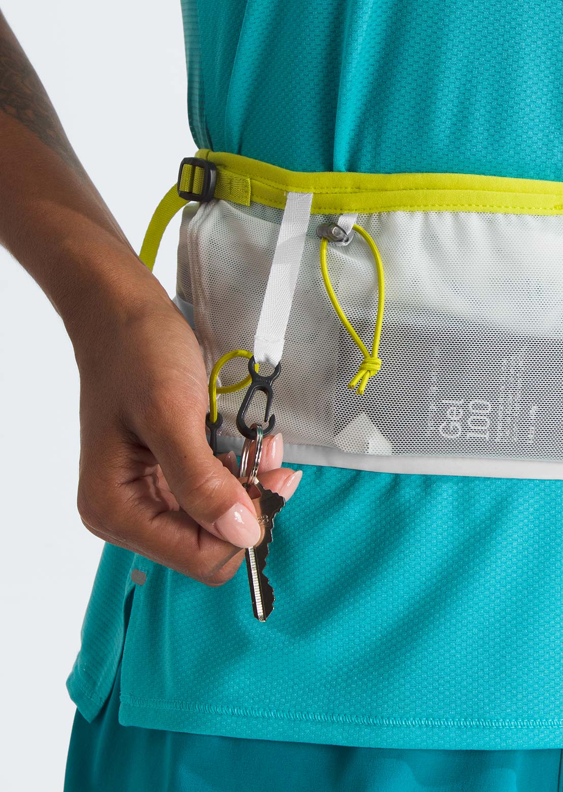 The North Face Unisex Summit Run Belt Bag TNF White/Ash