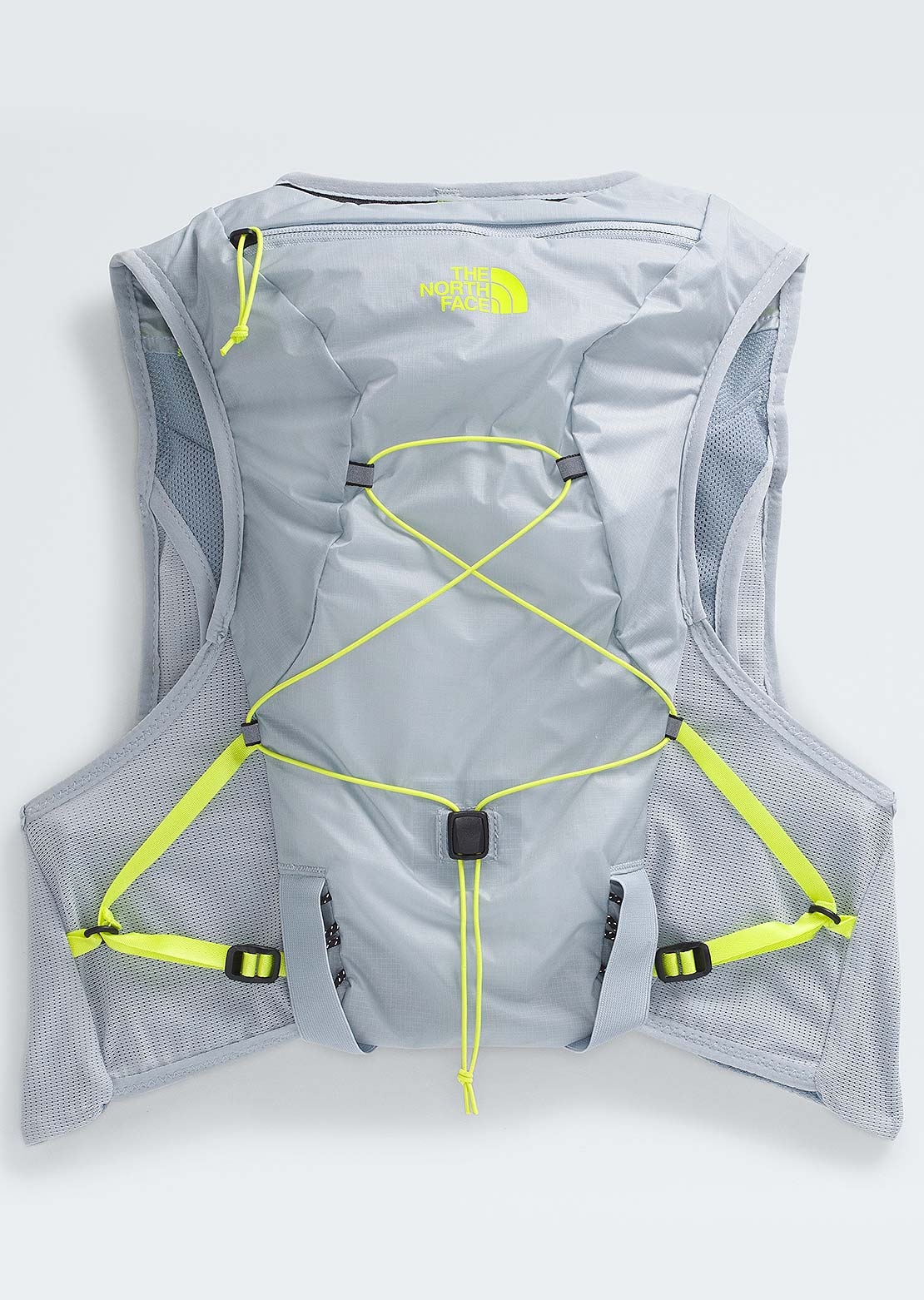 The North Face Unisex Sunriser Run 8 Vest Frost Grey/Fizz Lime