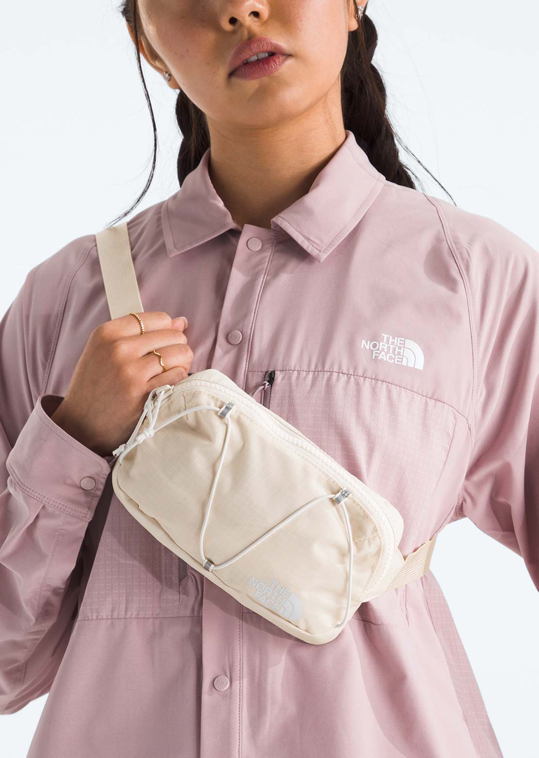 The North Face Unisex Terra Lumbar 1L Waist Pack White Dune