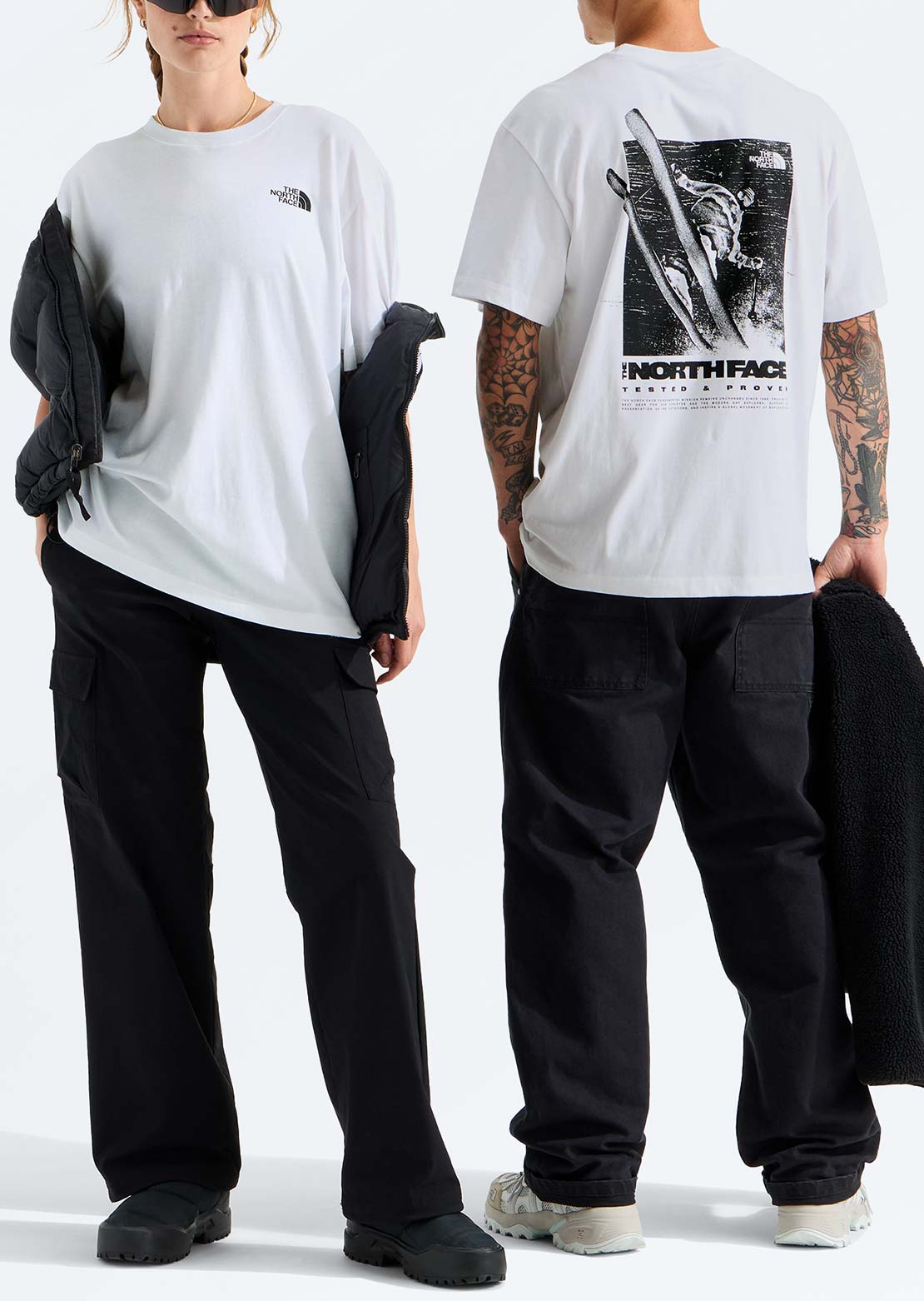 The North Face Unisexe Tested and Proven Relaxed T-Shirt