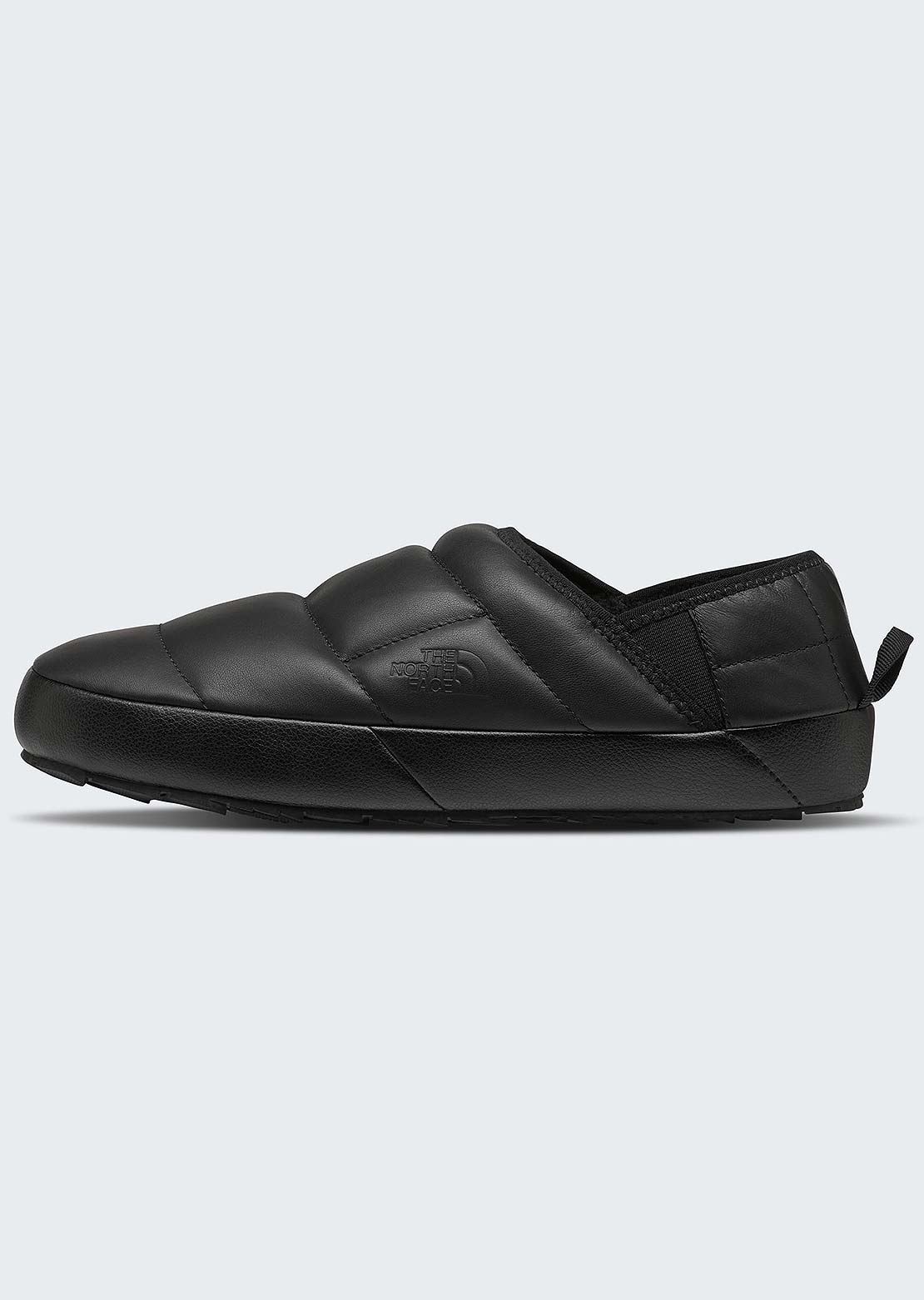 The North Face Unisex ThermoBall Traction Mule Leather Slippers TNF Black/TNF Black