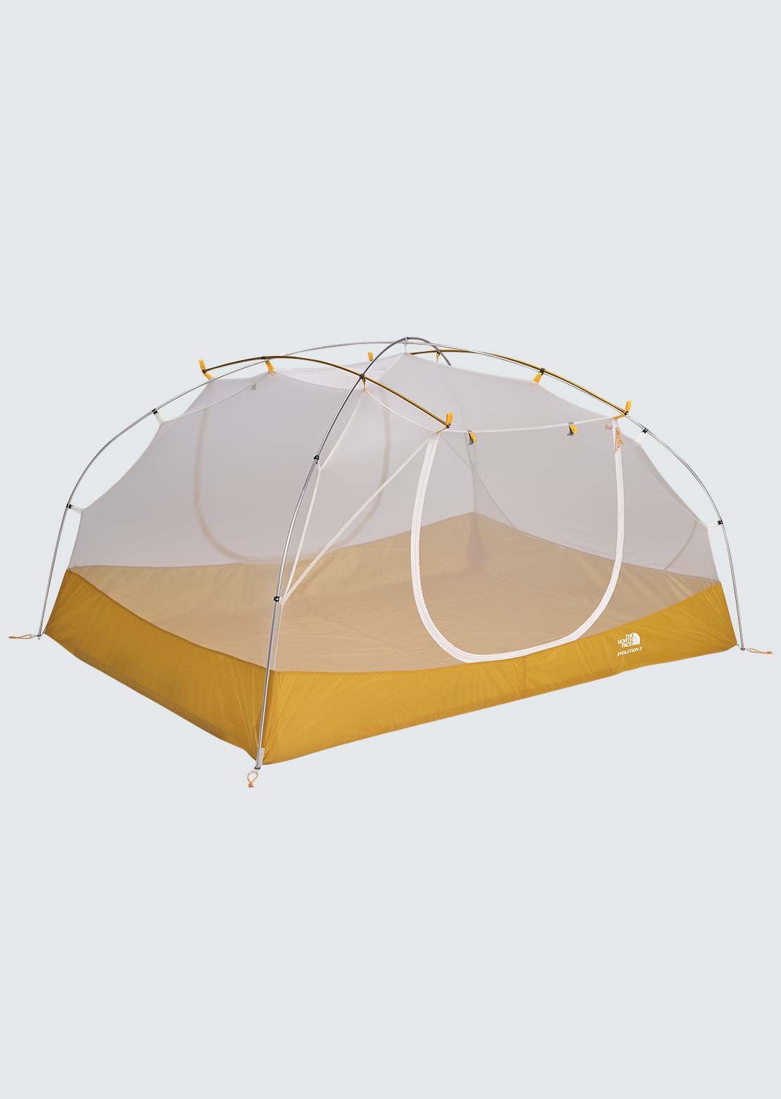 The North Face Unisex Trail Lite 2-Person Tent Khaki Stone/Arrowood Yellow
