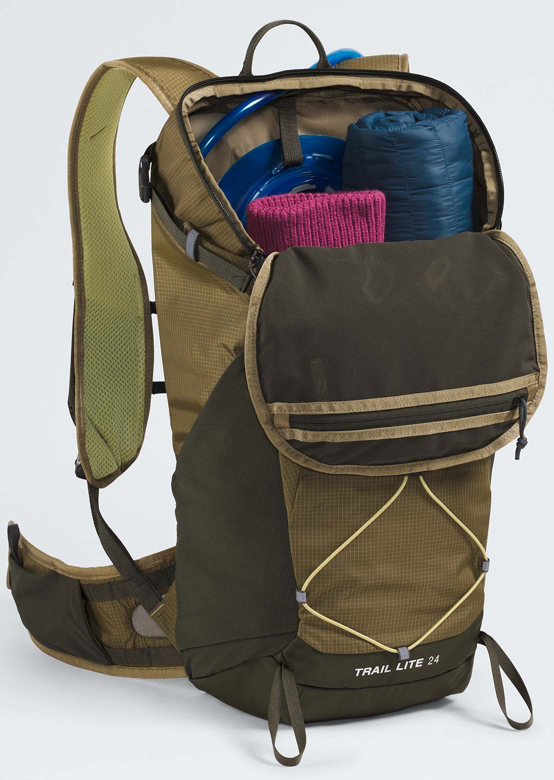The North Face Unisex Trail Lite 24 Backpack Cedar/New Taupe Green/Pear