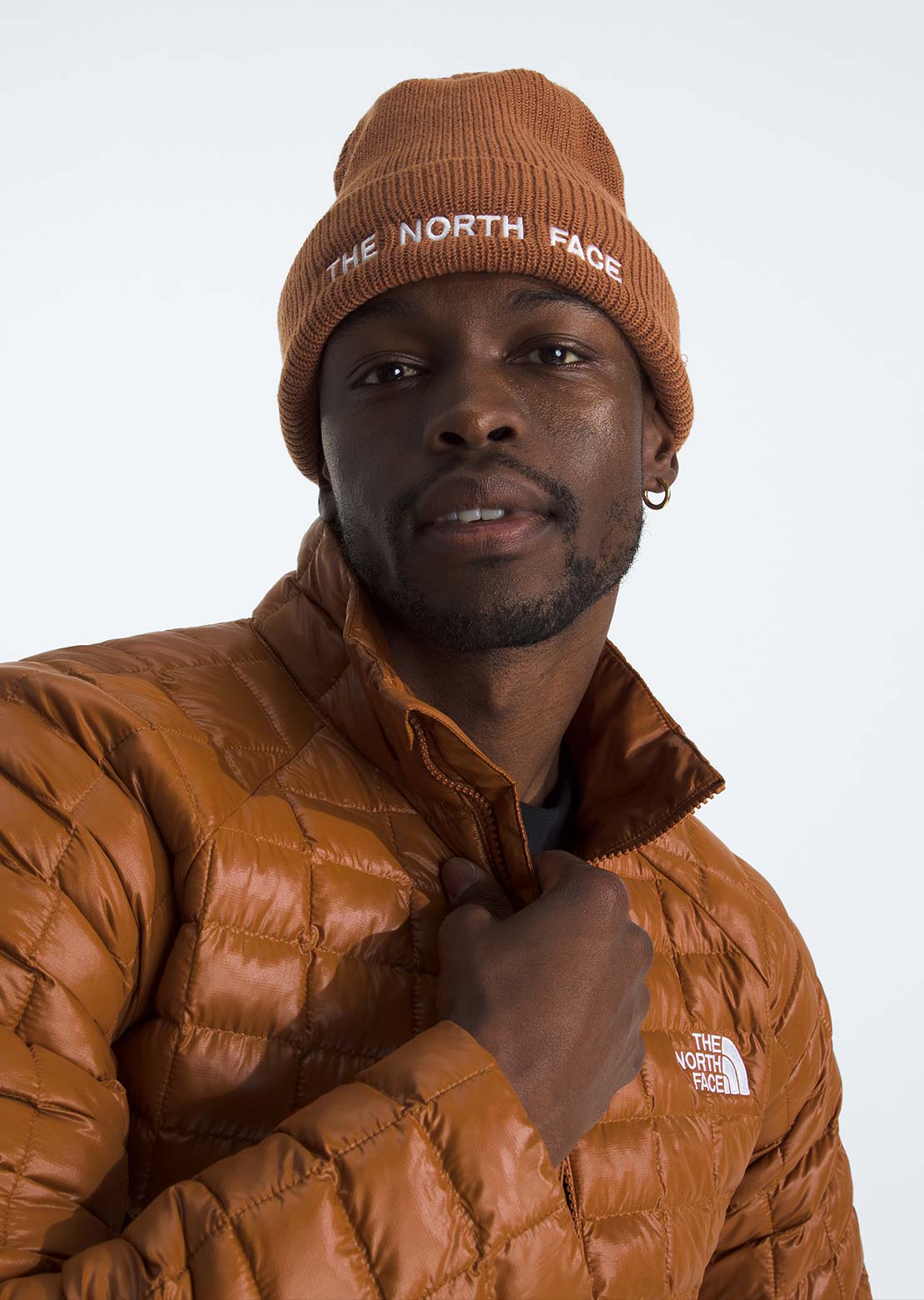 The North Face Unisex Urban Embroidered Beanie Burnt Umber