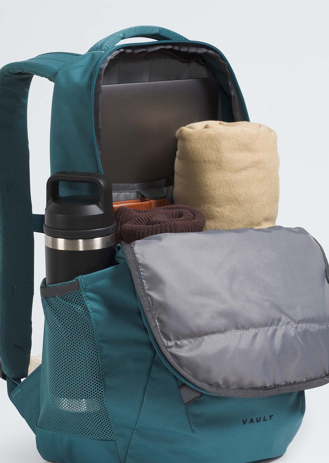 The North Face Unisex Vault Backpack Space/TNF Black