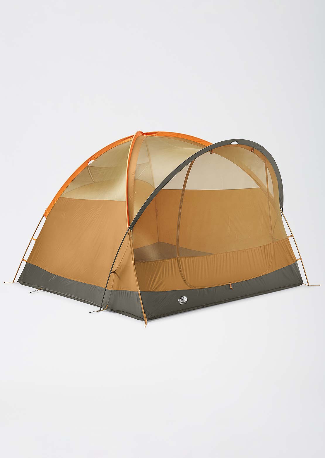 The North Face Unisex Wawona 6-Person Tent Light Exuberance Orange/Timber Tan/New Taupe Green