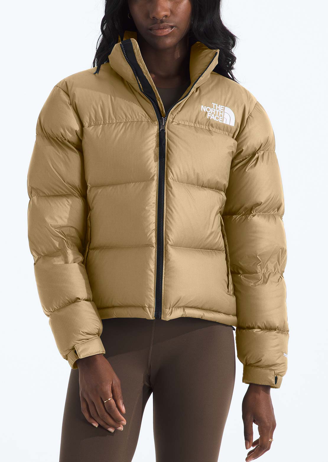 The North Face Women's 1996 Retro Nuptse Jacket Khaki Stone/Recycled