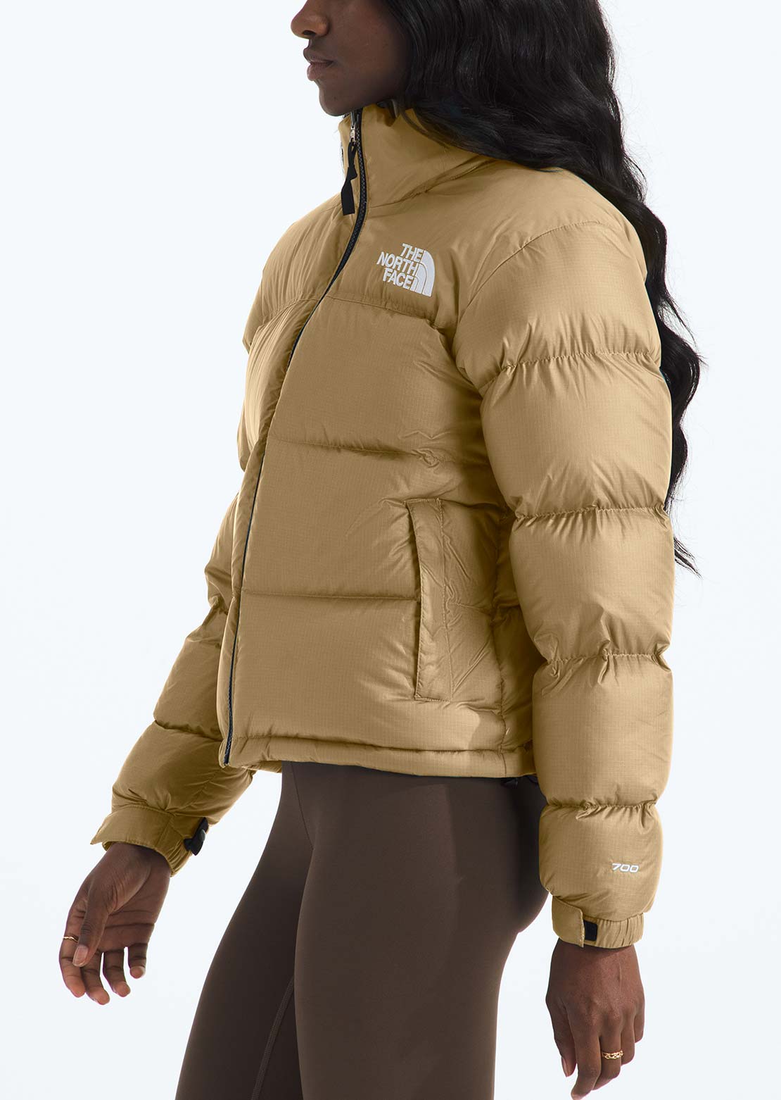 The North Face Women's 1996 Retro Nuptse Jacket Khaki Stone/Recycled