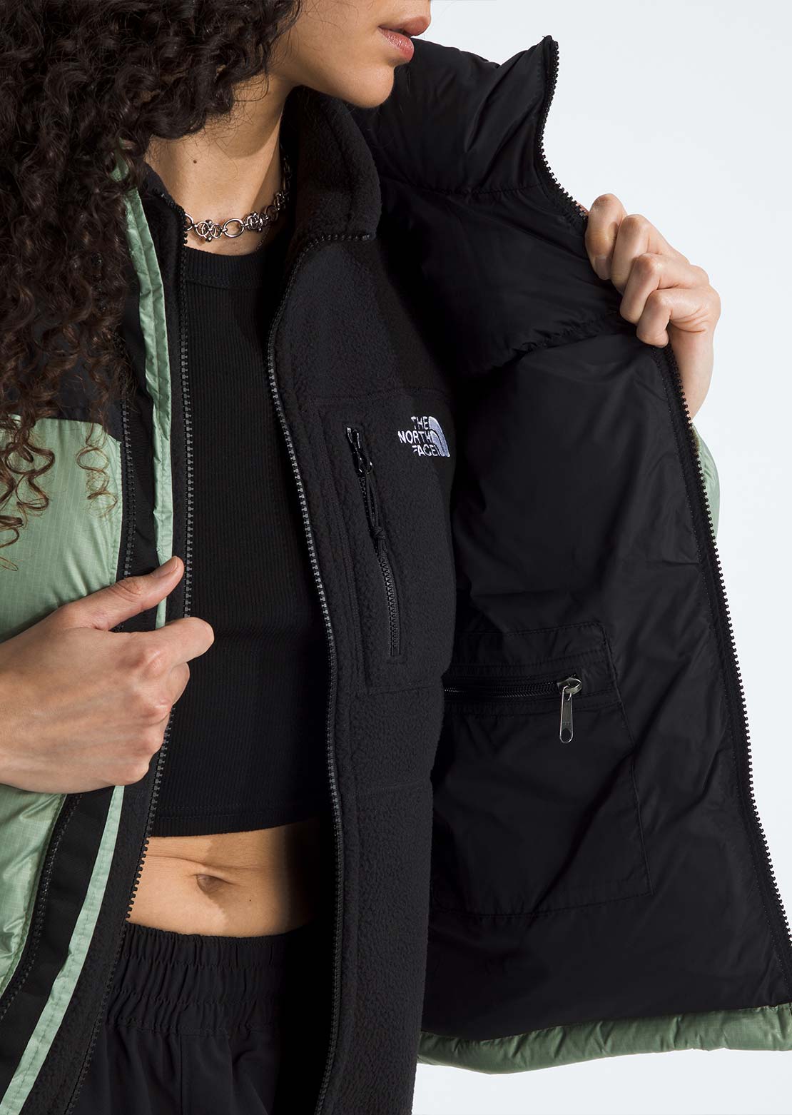 The North Face Women's 1996 Retro Nuptse Jacket Slate Moss