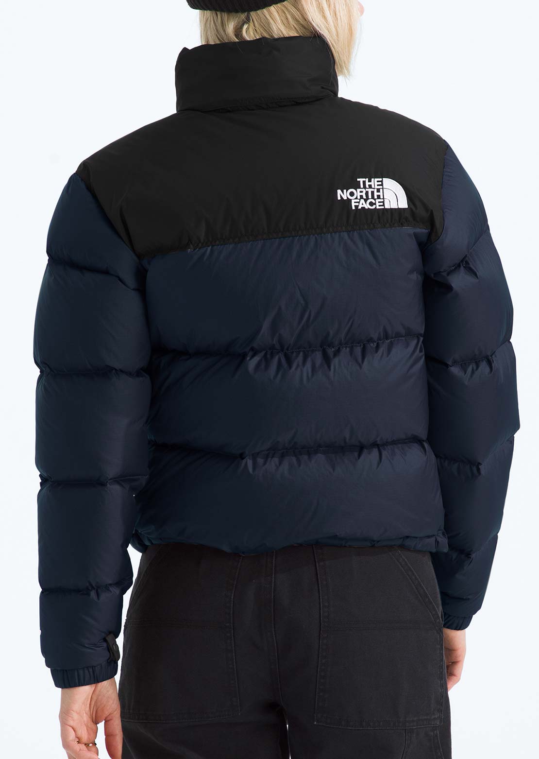 The North Face Women's 1996 Retro Nuptse Jacket Summit Navy/TNF Black/Recycled