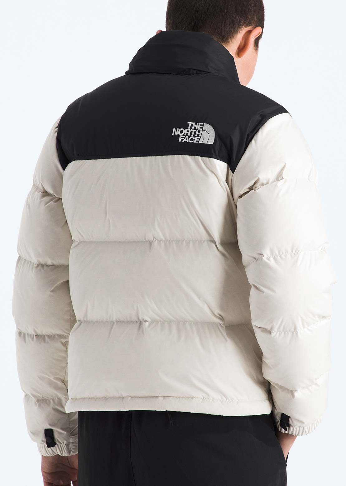 The North Face Women's 1996 Retro Nuptse Jacket White Dune/TNF Black/Recycled