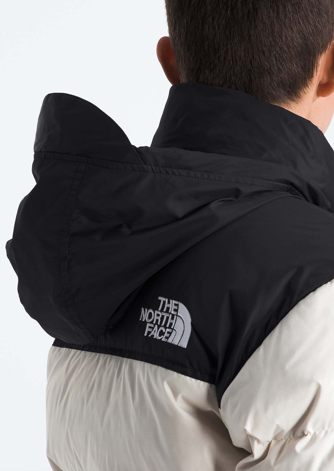 The North Face Women's 1996 Retro Nuptse Jacket White Dune/TNF Black/Recycled