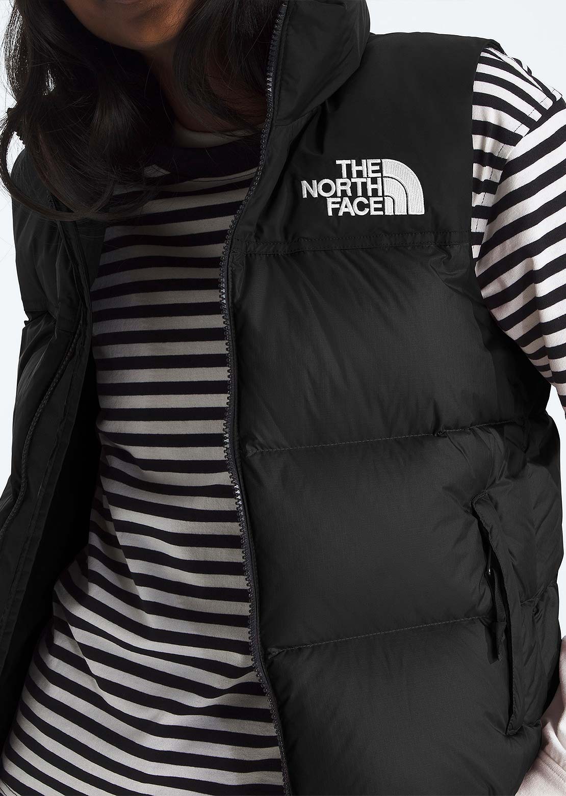 The North Face Women's 1996 Retro Nuptse Vest TNF Black/R