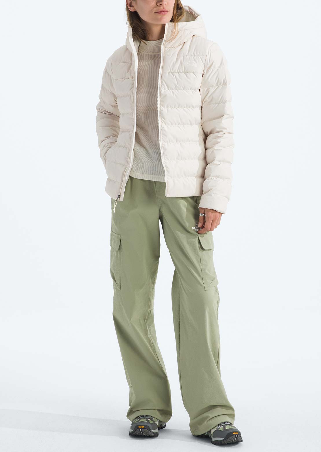 The North Face Women's Aconcagua 3 Hood White Dune