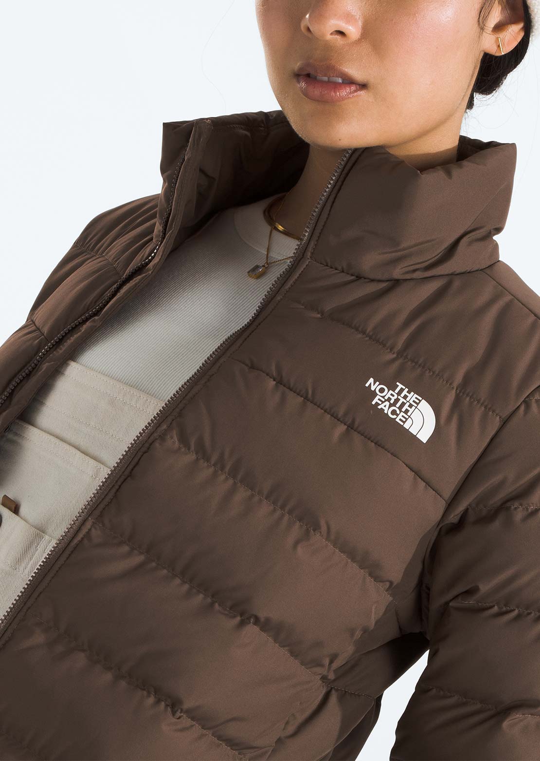 The North Face Women's Aconcagua 3 Jacket Smokey Brown