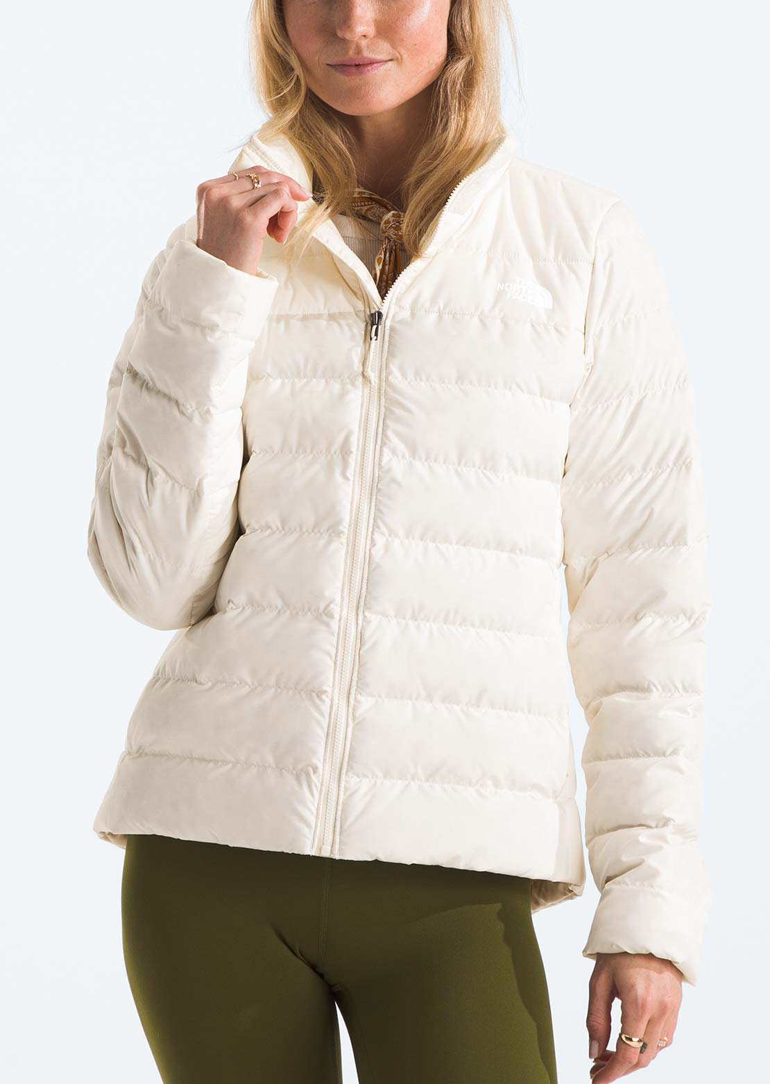 The North Face Women's Aconcagua 3 Jacket White Dune