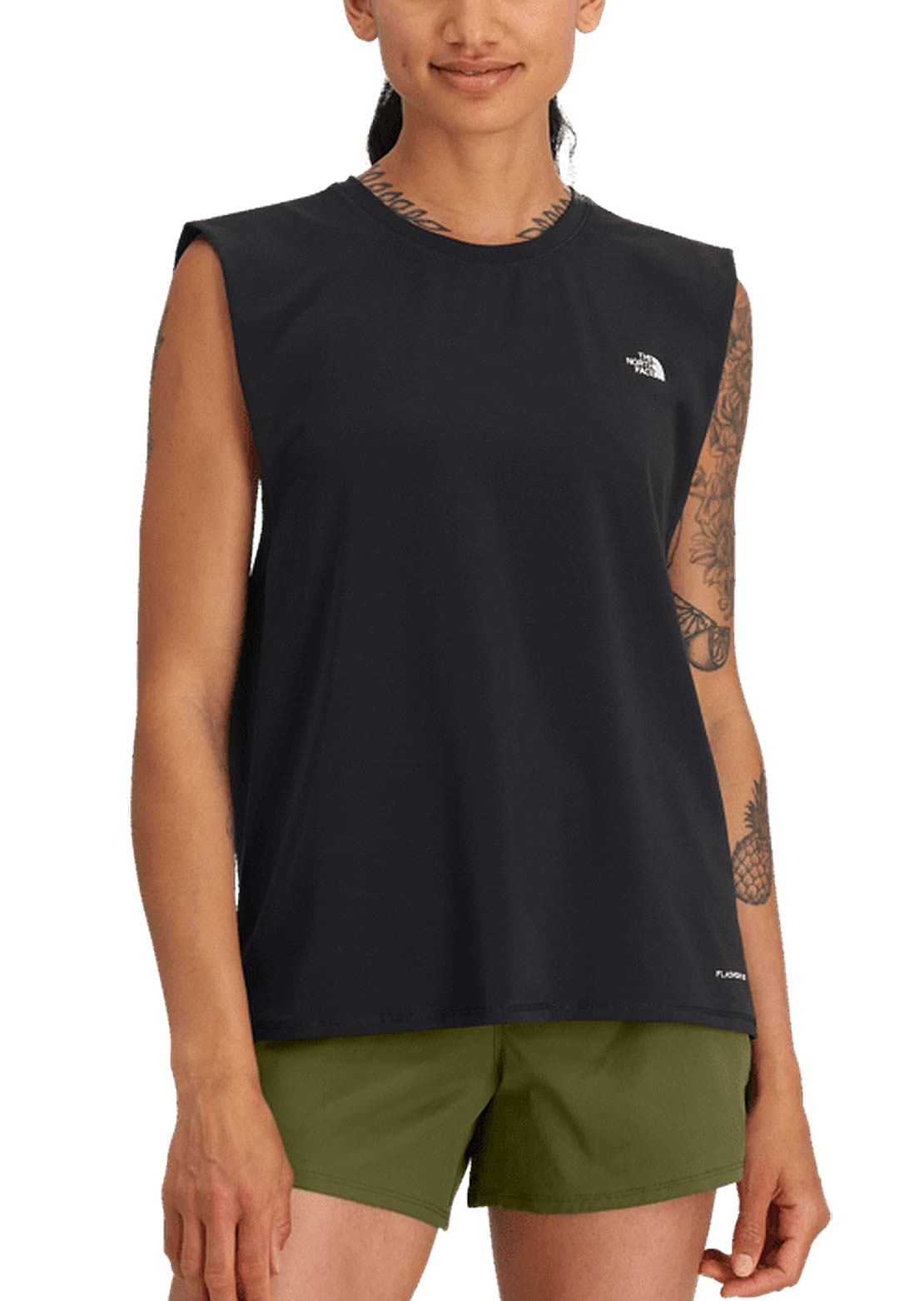 The North Face Women's Adventure Muscle Tank TNF Black