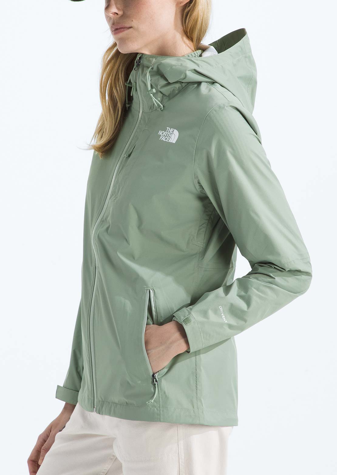 The North Face Women's Alta Vista Rain Jacket Slate Moss