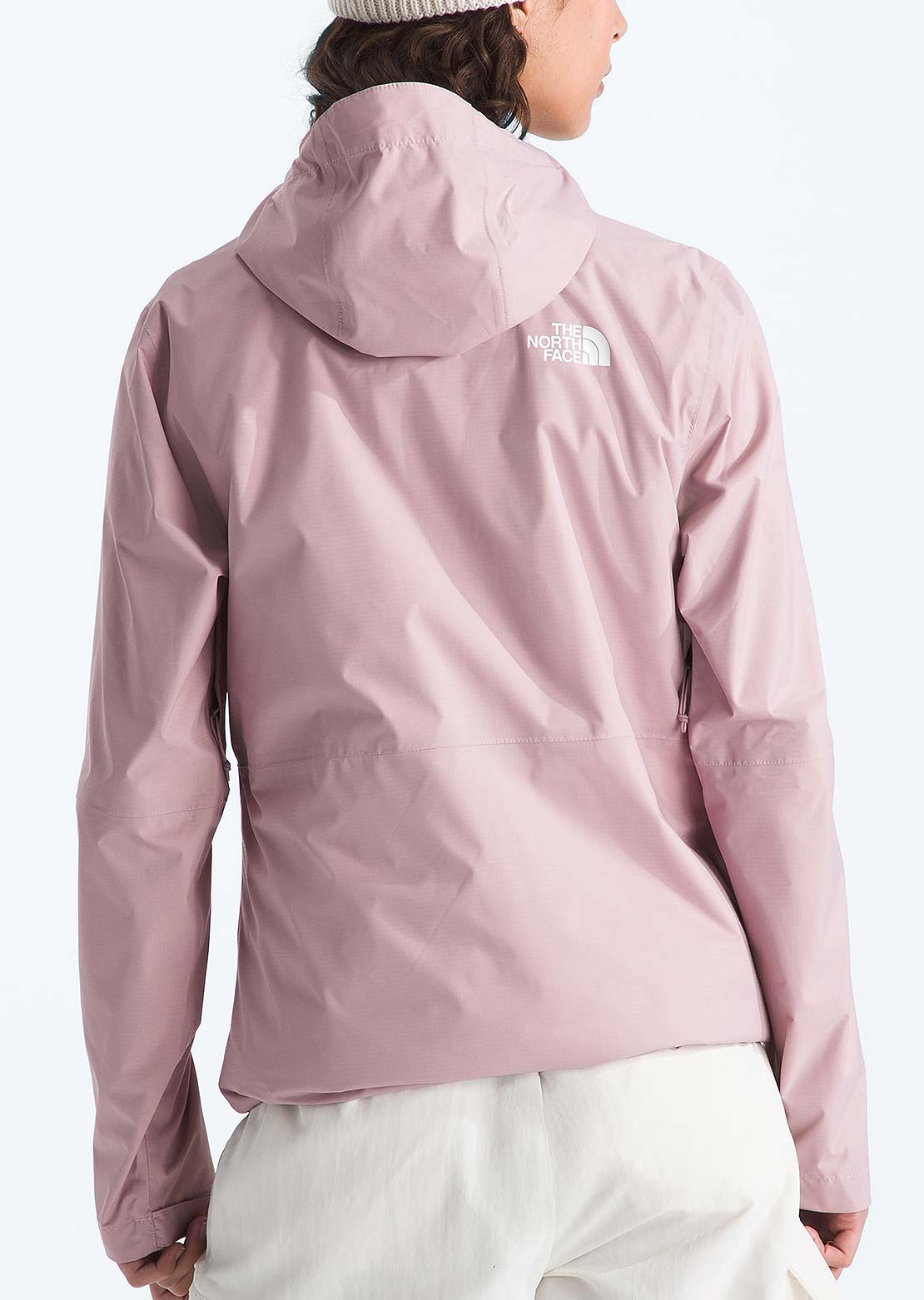 The North Face Women's Alta Vista Rain Jacket Metal Pink
