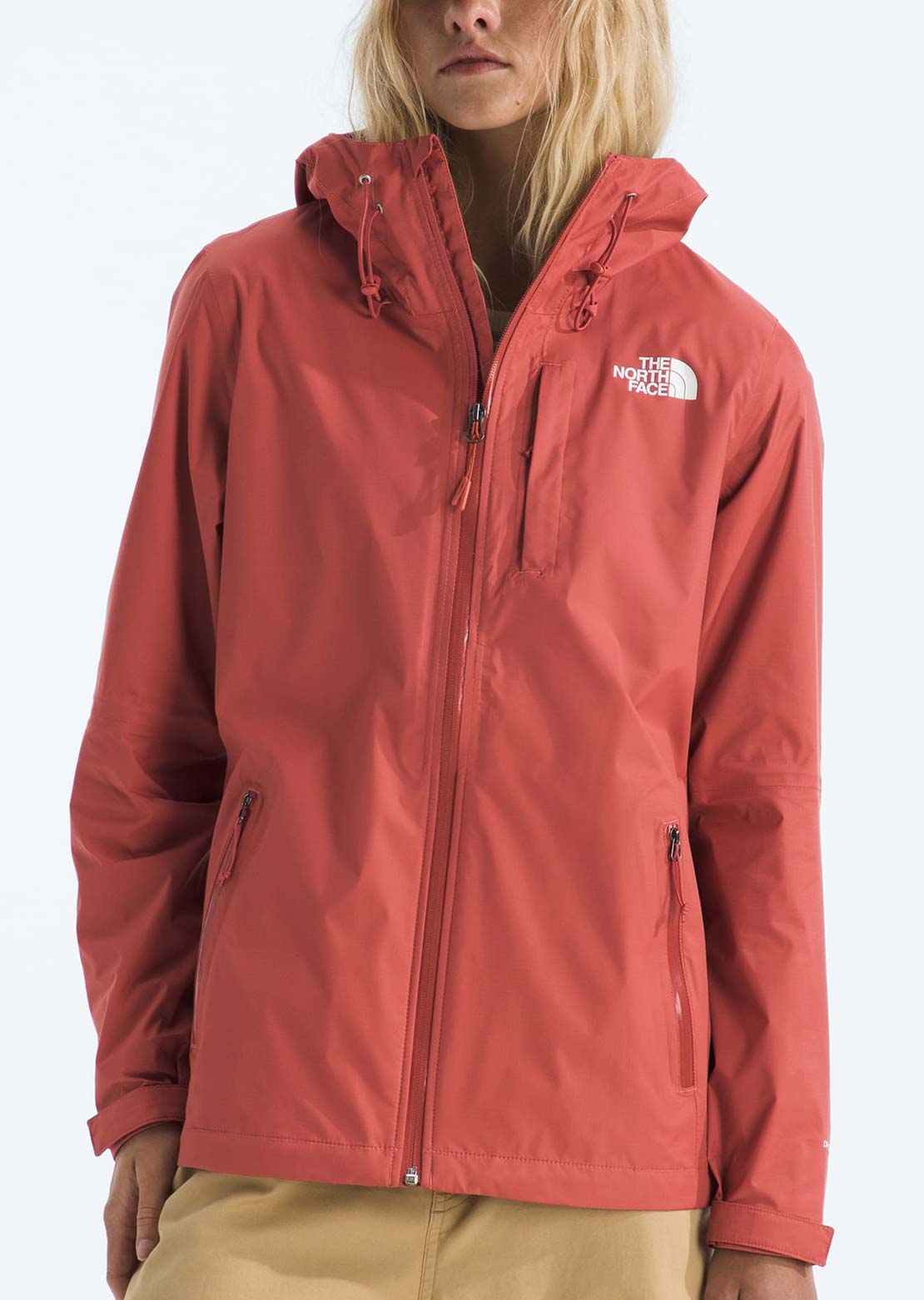 The North Face Women's Alta Vista Rain Jacket Mars Dust