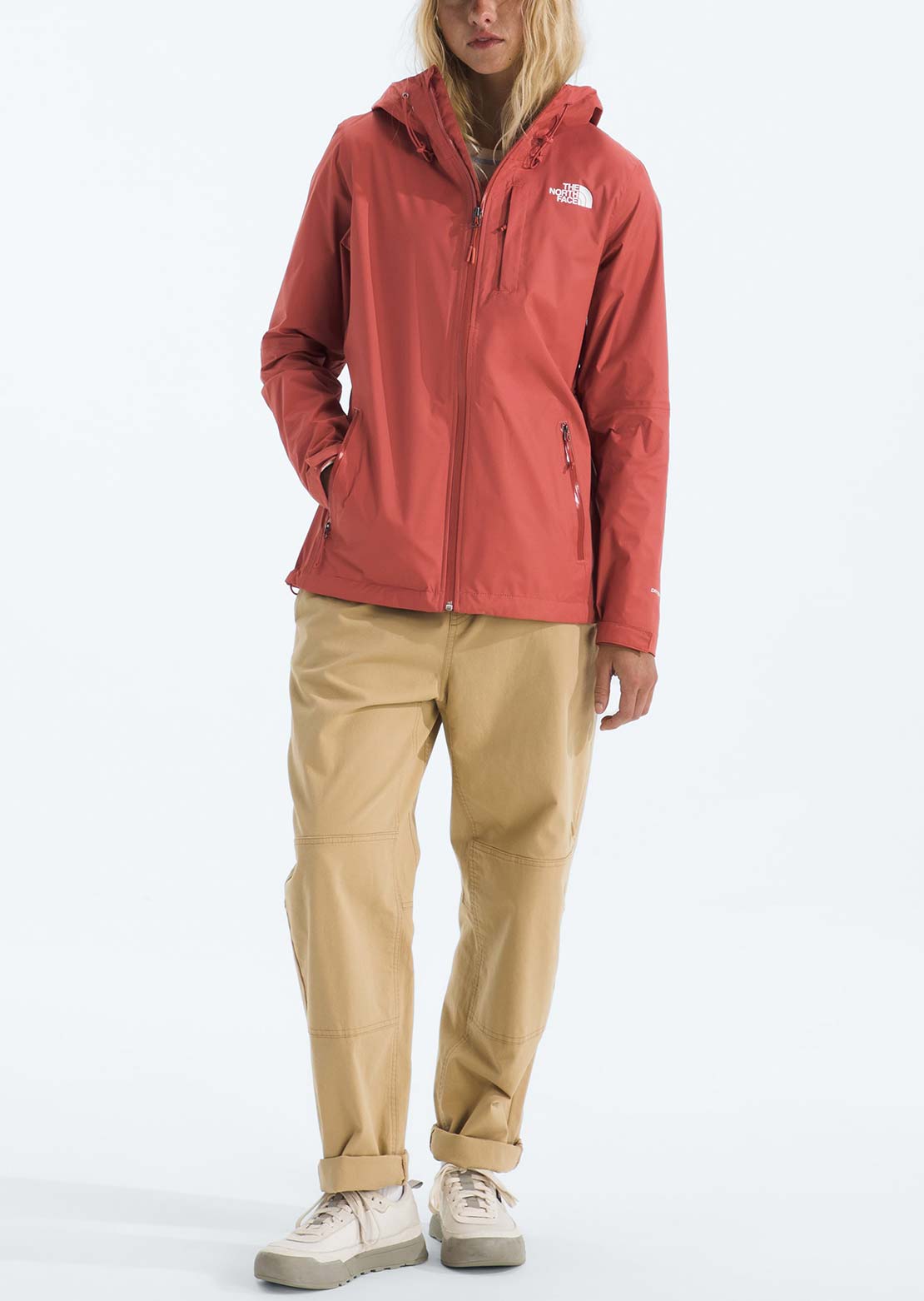 The North Face Women's Alta Vista Rain Jacket Mars Dust